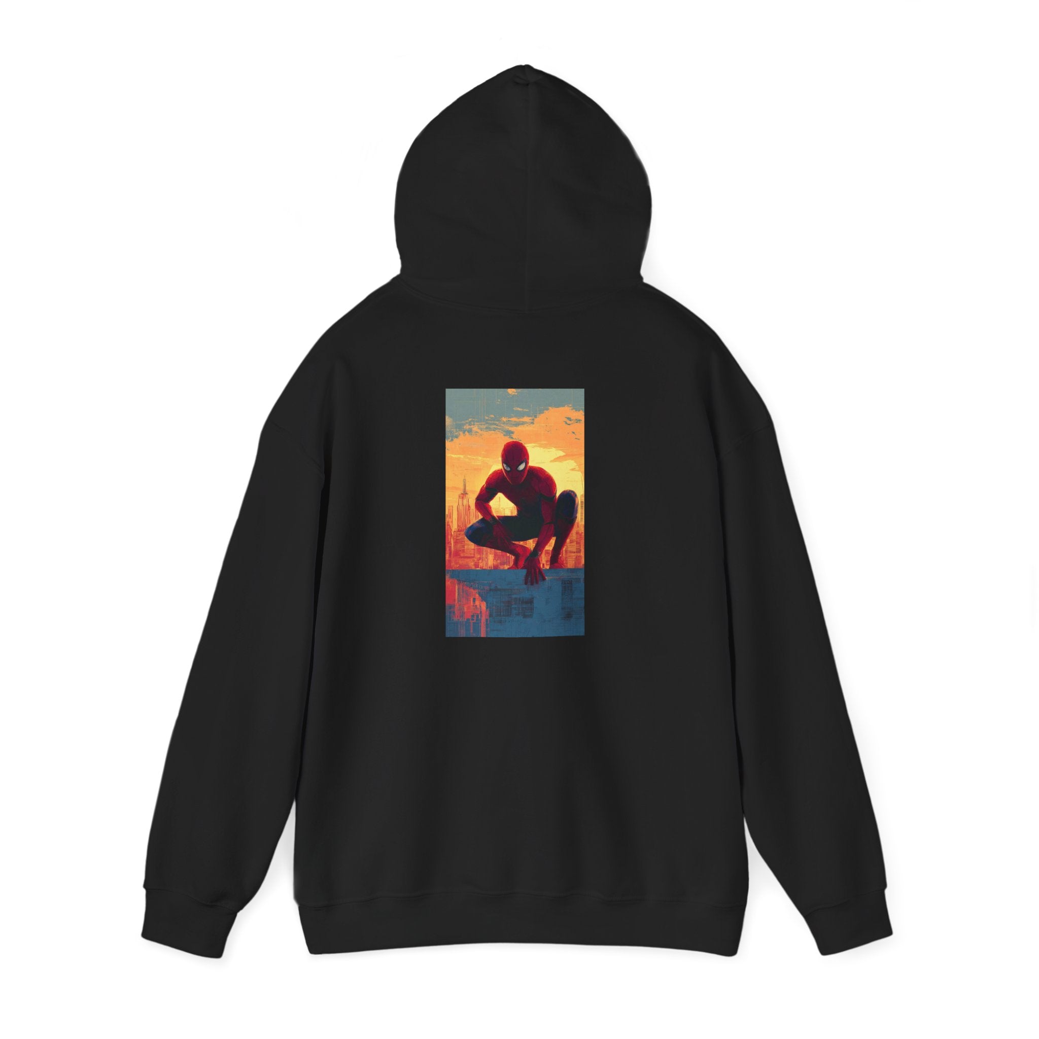 Hooded Sweatshirt - Spiderman Design