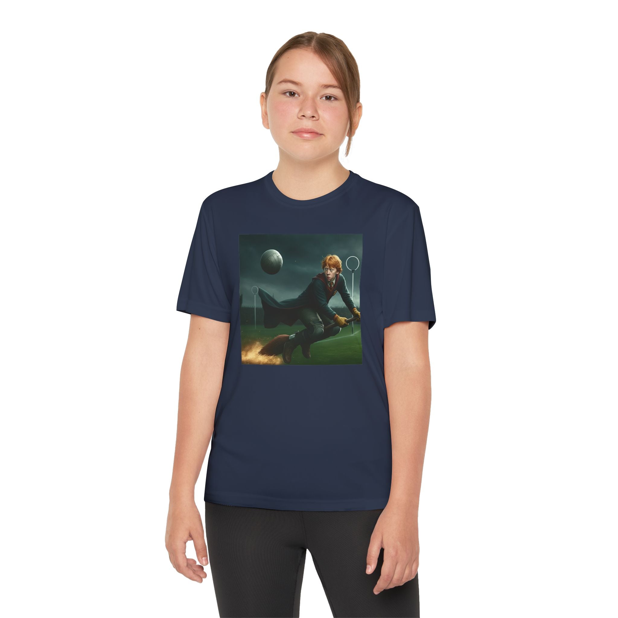 Youth Competitor Tee - Harry Potter, Wizard School Shirt, Magical Kids Top, Hogwarts Fan Gift, Sorcerer's Stone T-Shirt