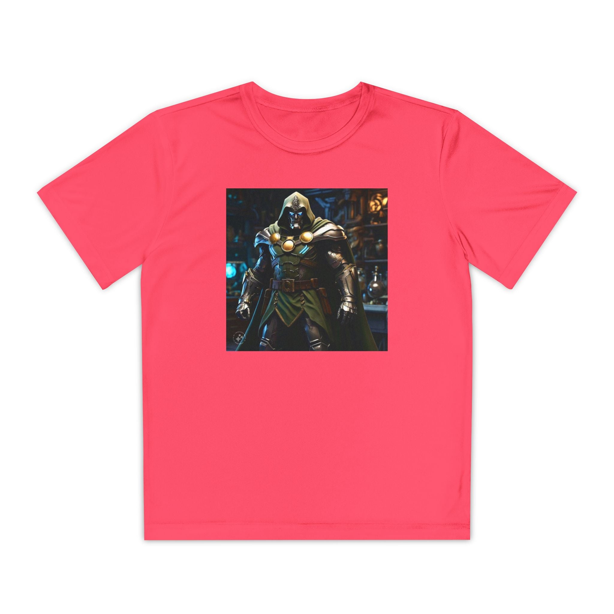 Dr Doom Superhero Marvel Patriotic, Kids Graphic T-Shirt, Boys Hero Top, Girls Comic Book Clothing, Birthday