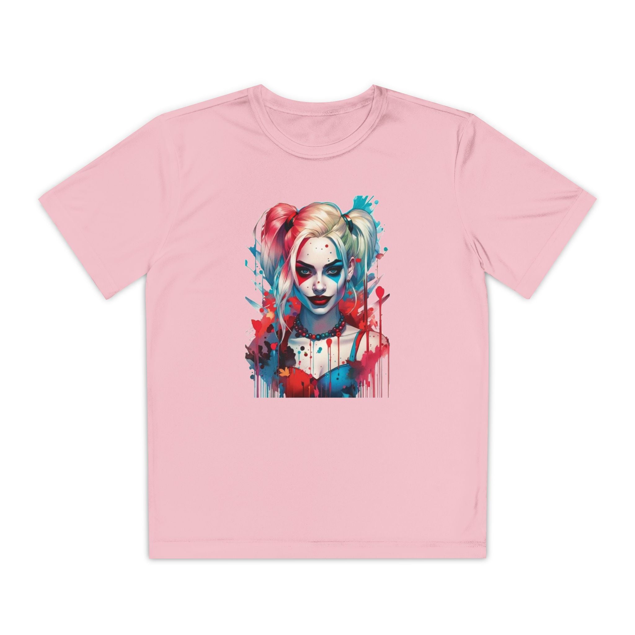 Superhero Youth T-Shirt Sports Graphic Tee, Cool Athletic Shirt for Kids
