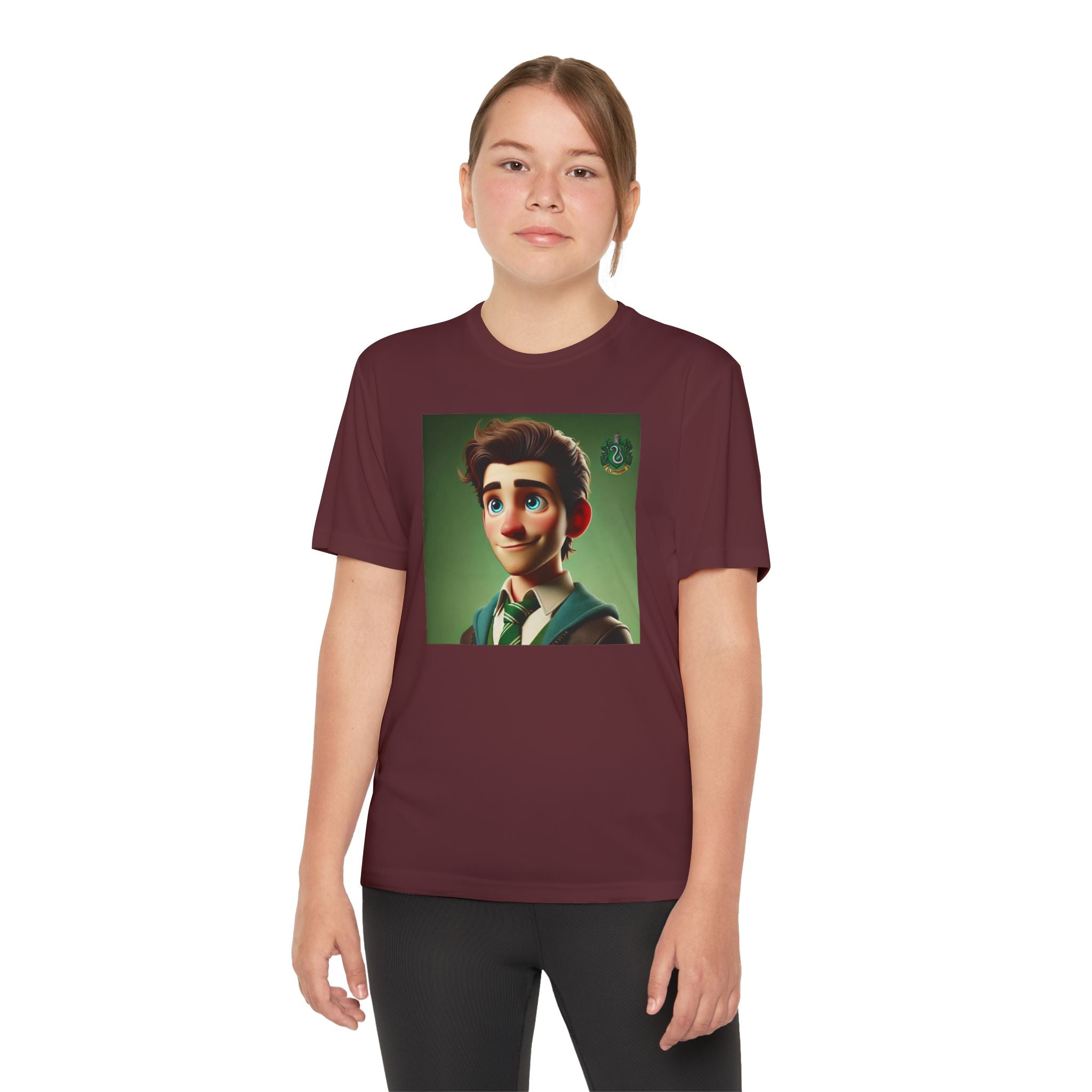 Youth Competitor Tee - Harry Potter, Wizard School Shirt, Magical Kids Top, Hogwarts Fan Gift, Sorcerer's Stone T-Shirt