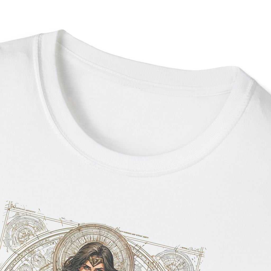 Wonder Woman Marvel T-Shirt - Comic Book Hero Unisex Tee, Graphic Top for Fans, Gift for Geeks, Justice League Shirt, Dark Knight