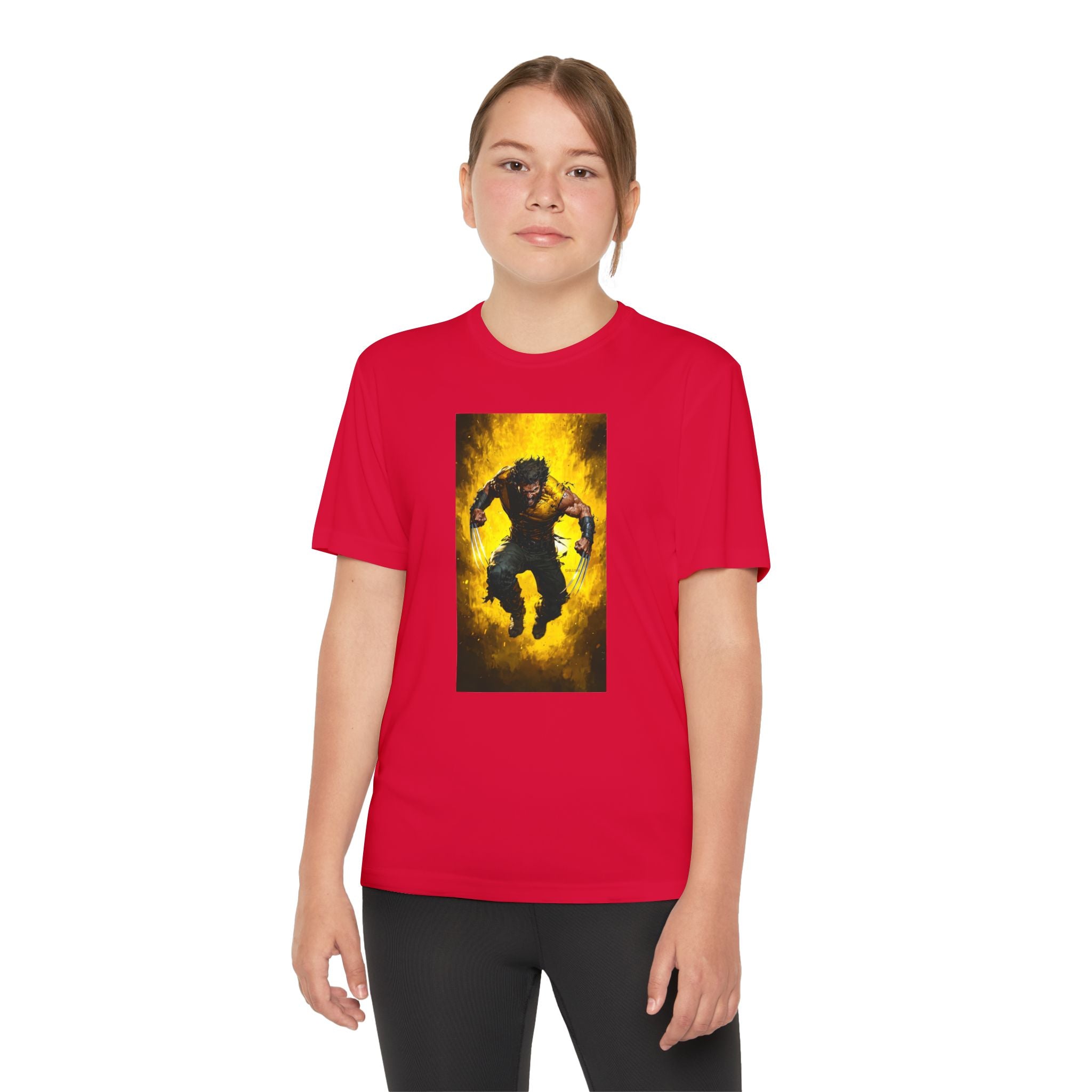 Wolverine Superhero Marvel Patriotic, Kids Graphic T-Shirt, Boys Hero Top, Girls Comic Book Clothing, Birthday