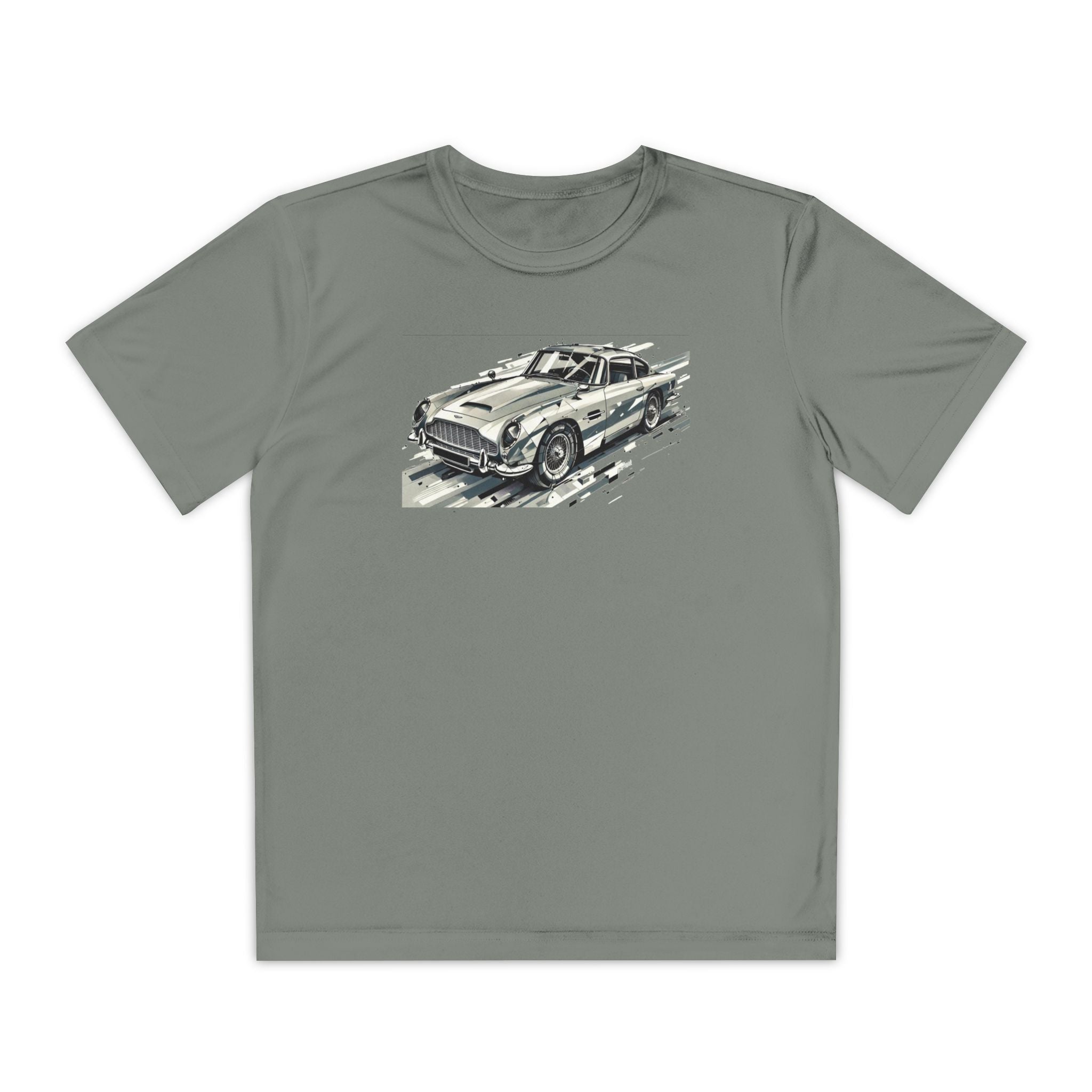 Aston Martin Youth T-Shirt Sports Graphic Tee, Cool Athletic Shirt for Kids, Perfect for Sports Events, Team Spirit