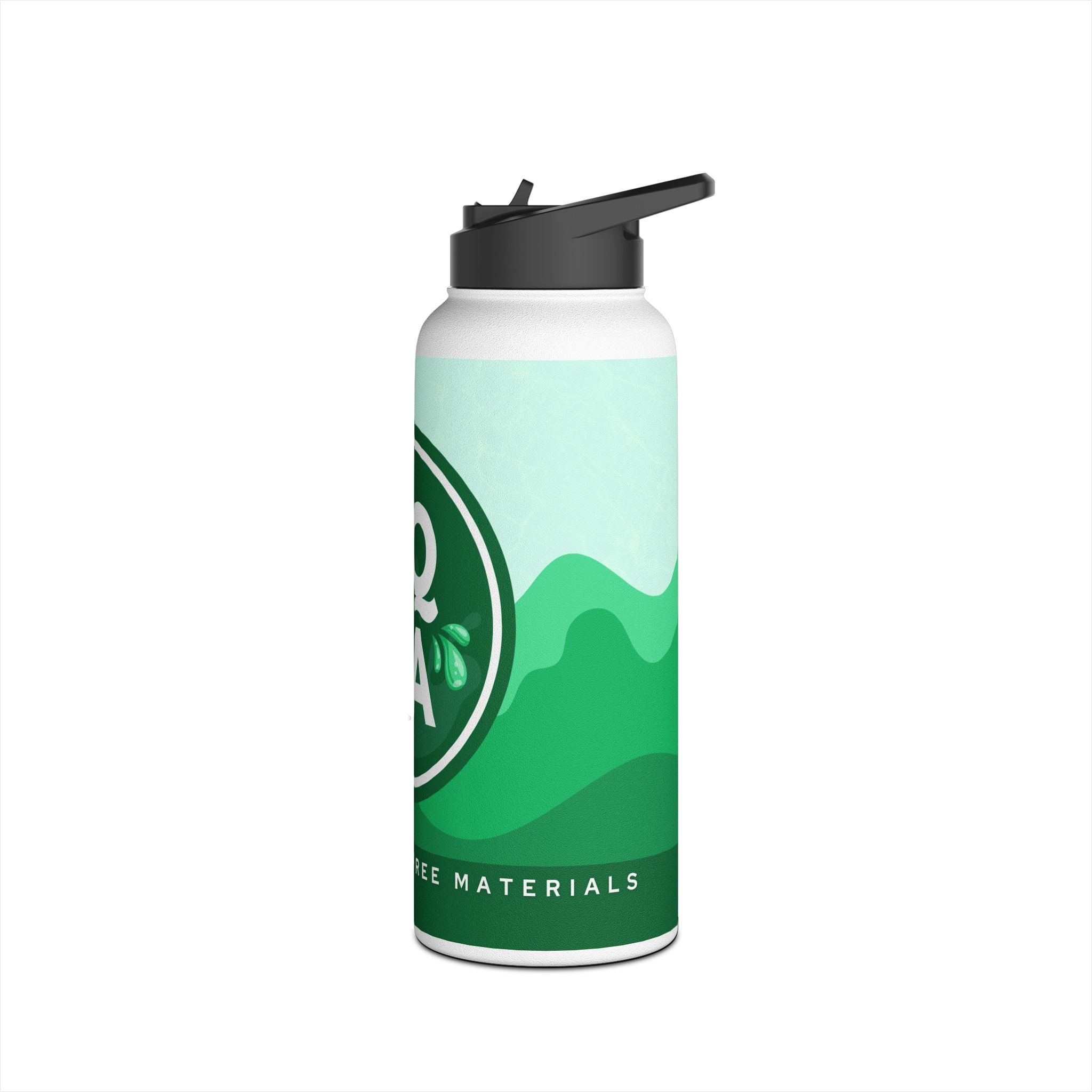 Aqua Stainless Steel Water Bottle, Eco-Friendly Hydration for Travel, Sports, Yoga, Gifts, Outdoor Adventures