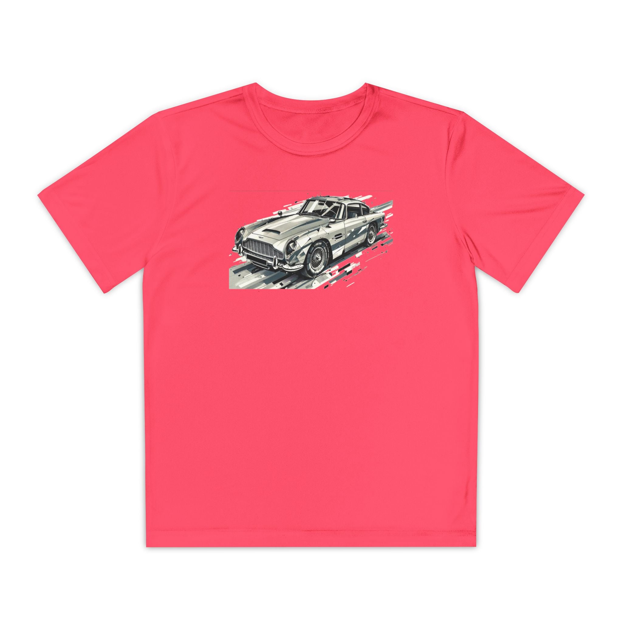 Aston Martin Youth T-Shirt Sports Graphic Tee, Cool Athletic Shirt for Kids, Perfect for Sports Events, Team Spirit