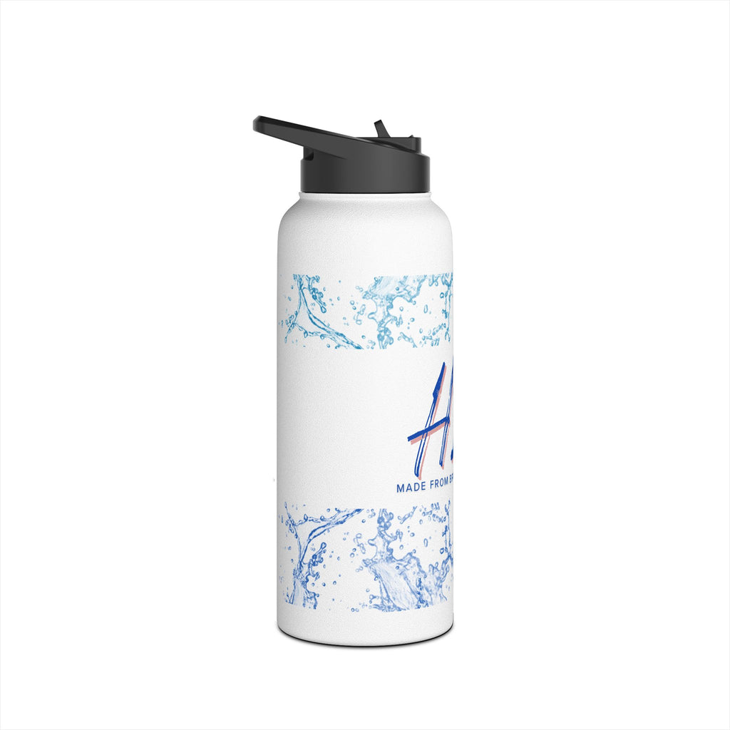 H2O Stainless Steel Water Bottle, Eco-Friendly Hydration for Travel, Sports, Yoga, Gifts, Outdoor Adventures