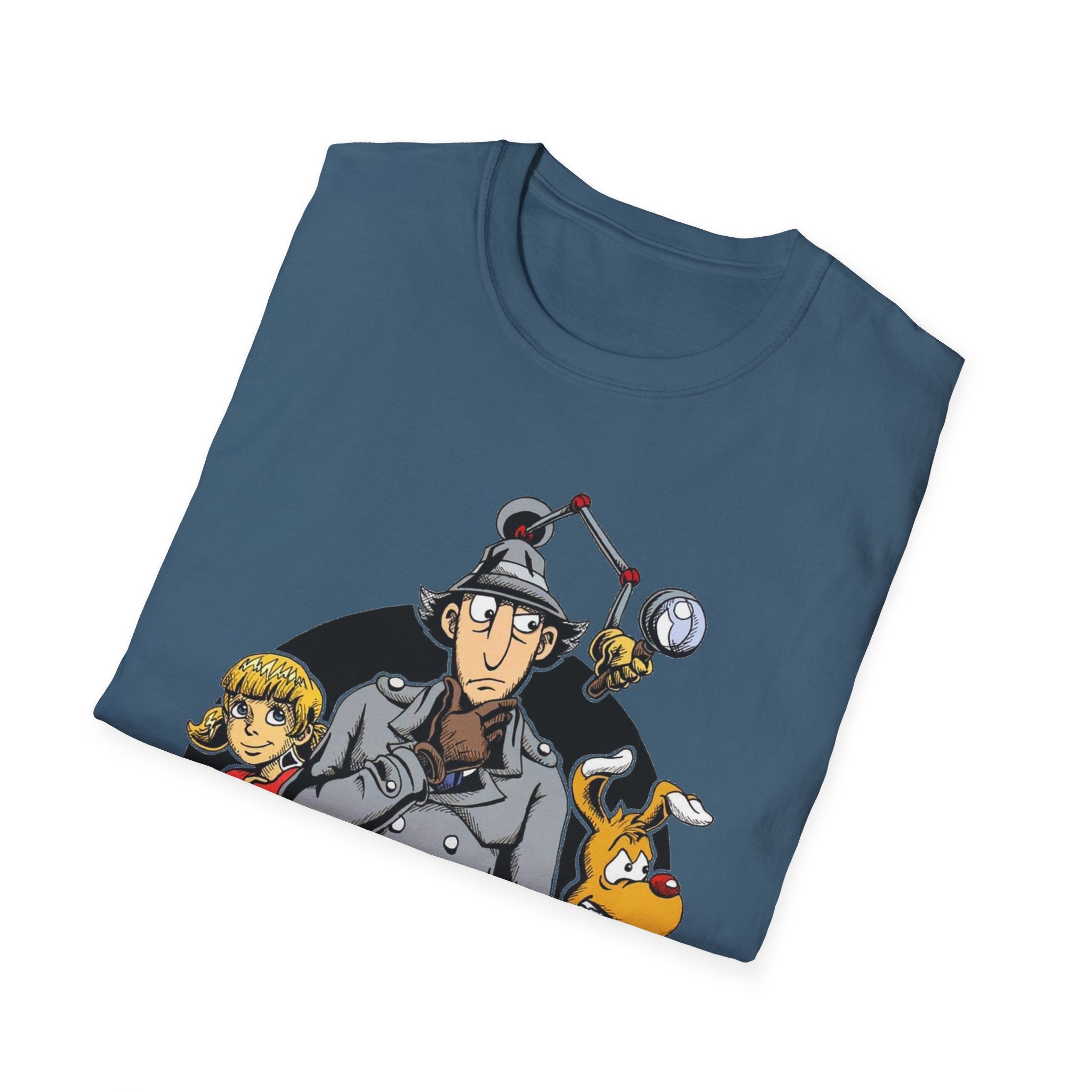 Retro Inspector Gadgets TV Cartoon T-Shirt
