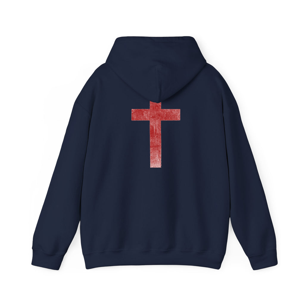 Holly Cross Patriotic Hoodie Sweatshirt
