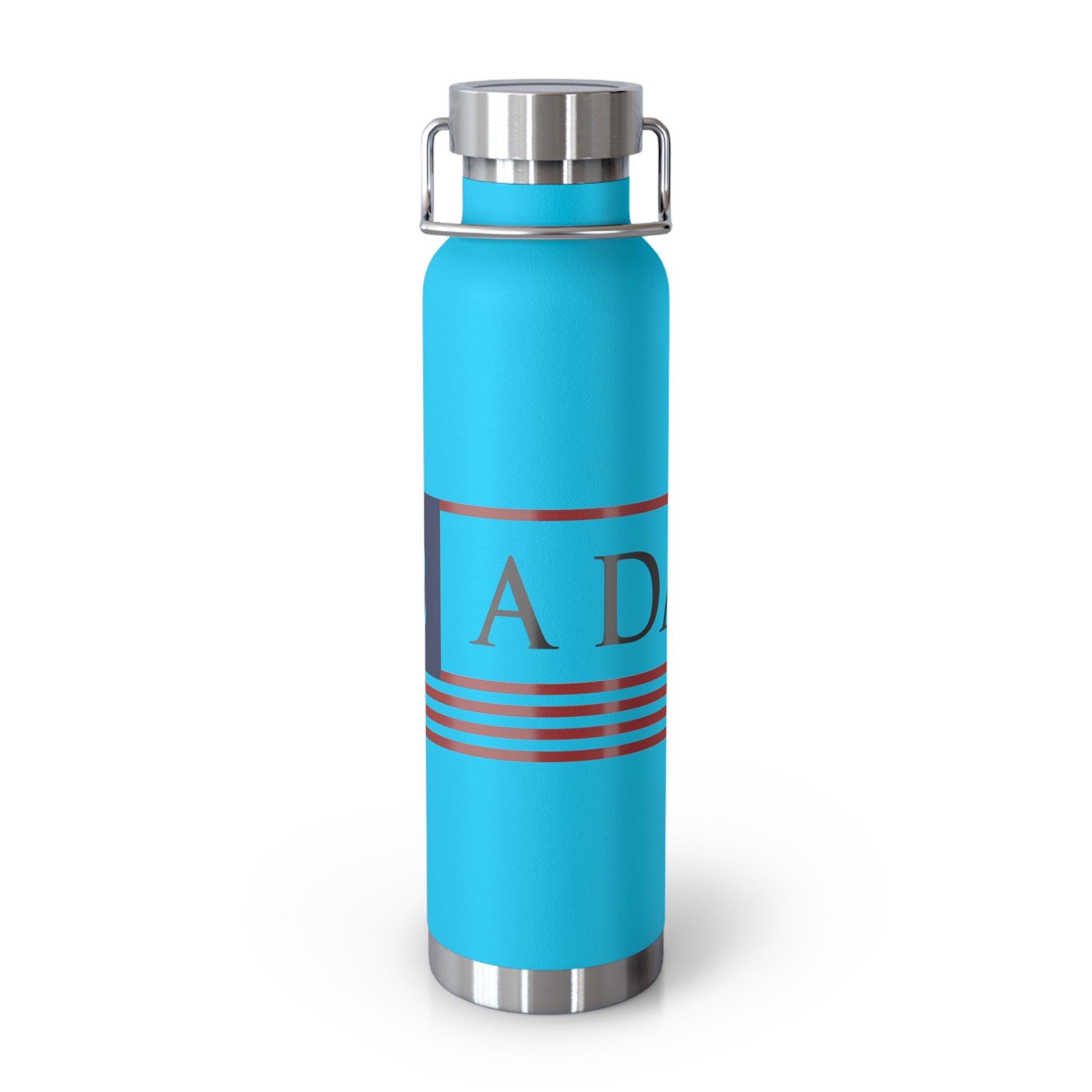 22 A Day Patriotic Copper Insulated Water Bottle
