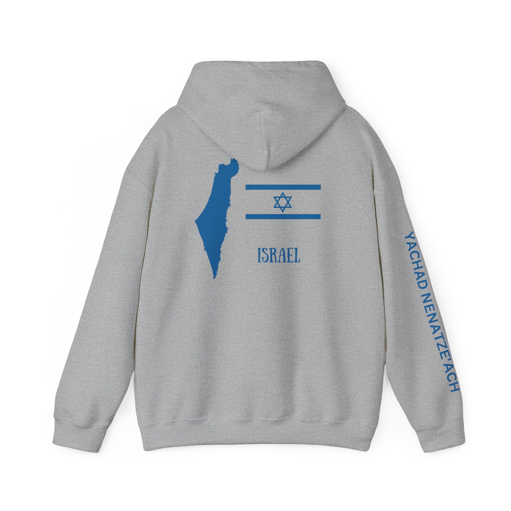 Isreal Flag And Map ~ Rebel Spirit Unisex Hoodie