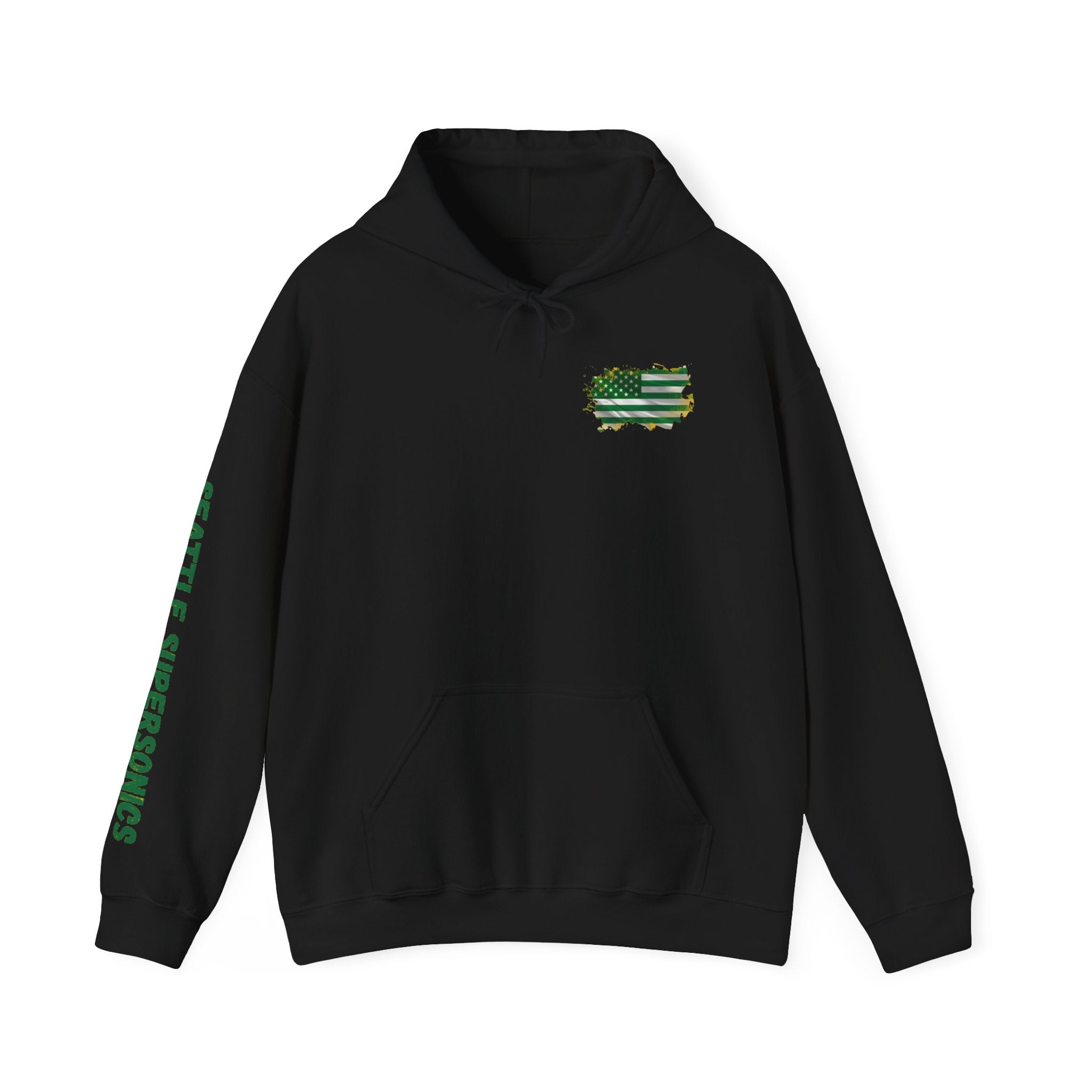Seattle Supersonics Patriotic Hoodie