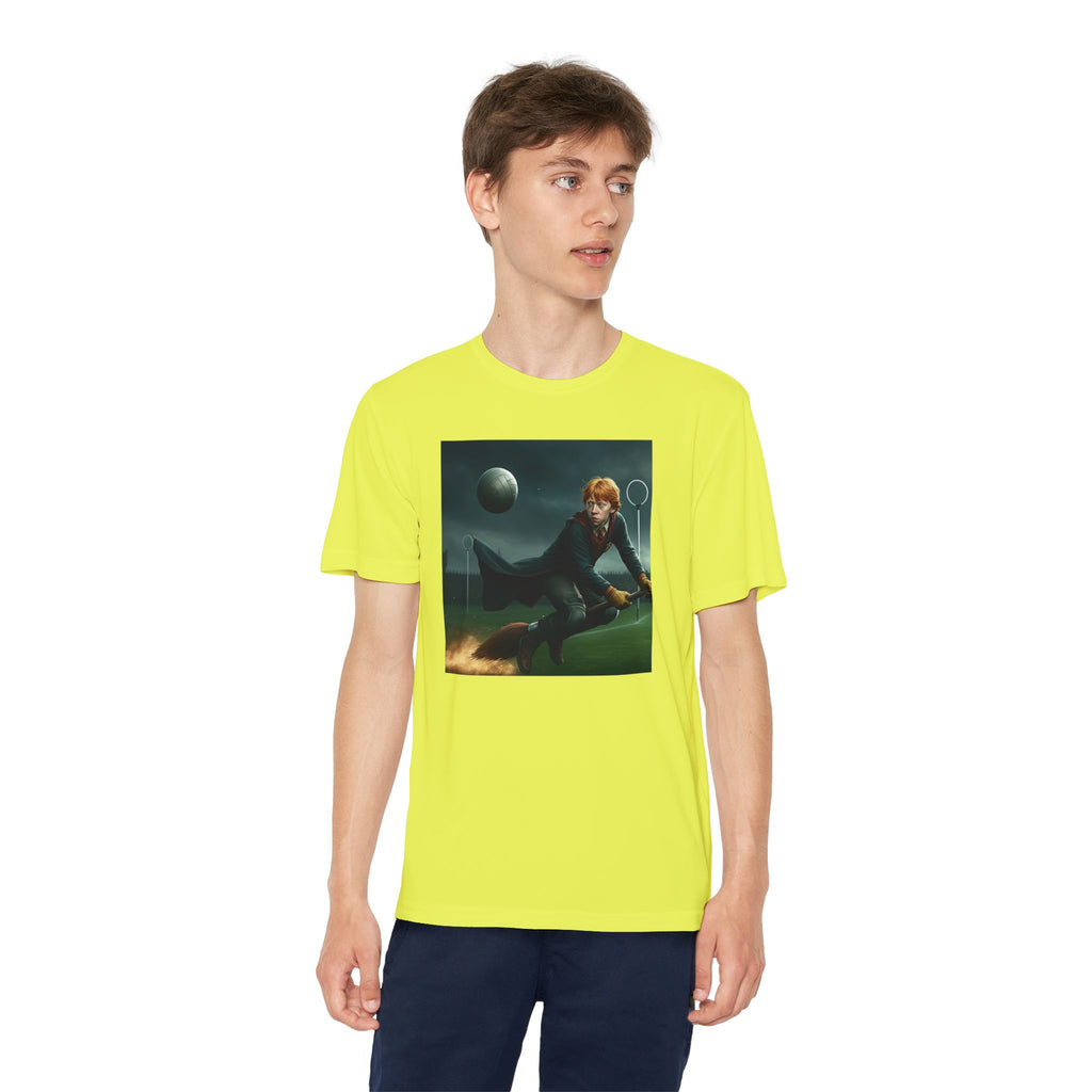 Youth Competitor Tee - Harry Potter, Wizard School Shirt, Magical Kids Top, Hogwarts Fan Gift, Sorcerer's Stone T-Shirt