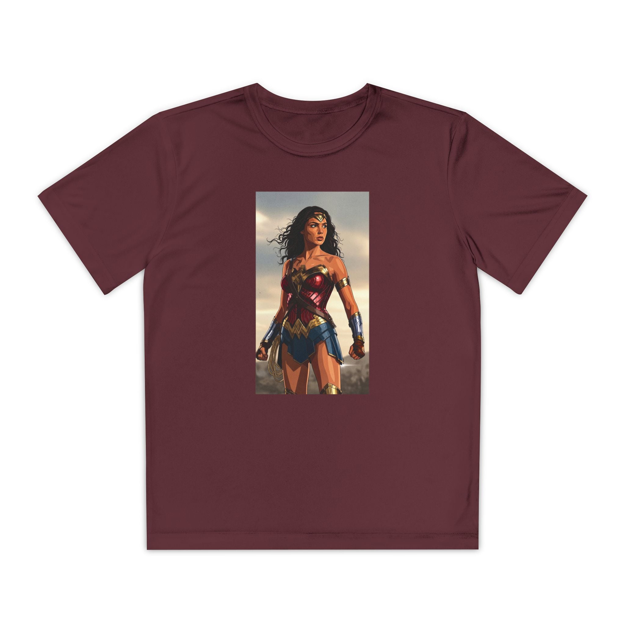 Wonder Woman Superhero Marvel t-shirt, Kids Graphic Tee, Boys Superhero Shirt, Children's Movie Character Top