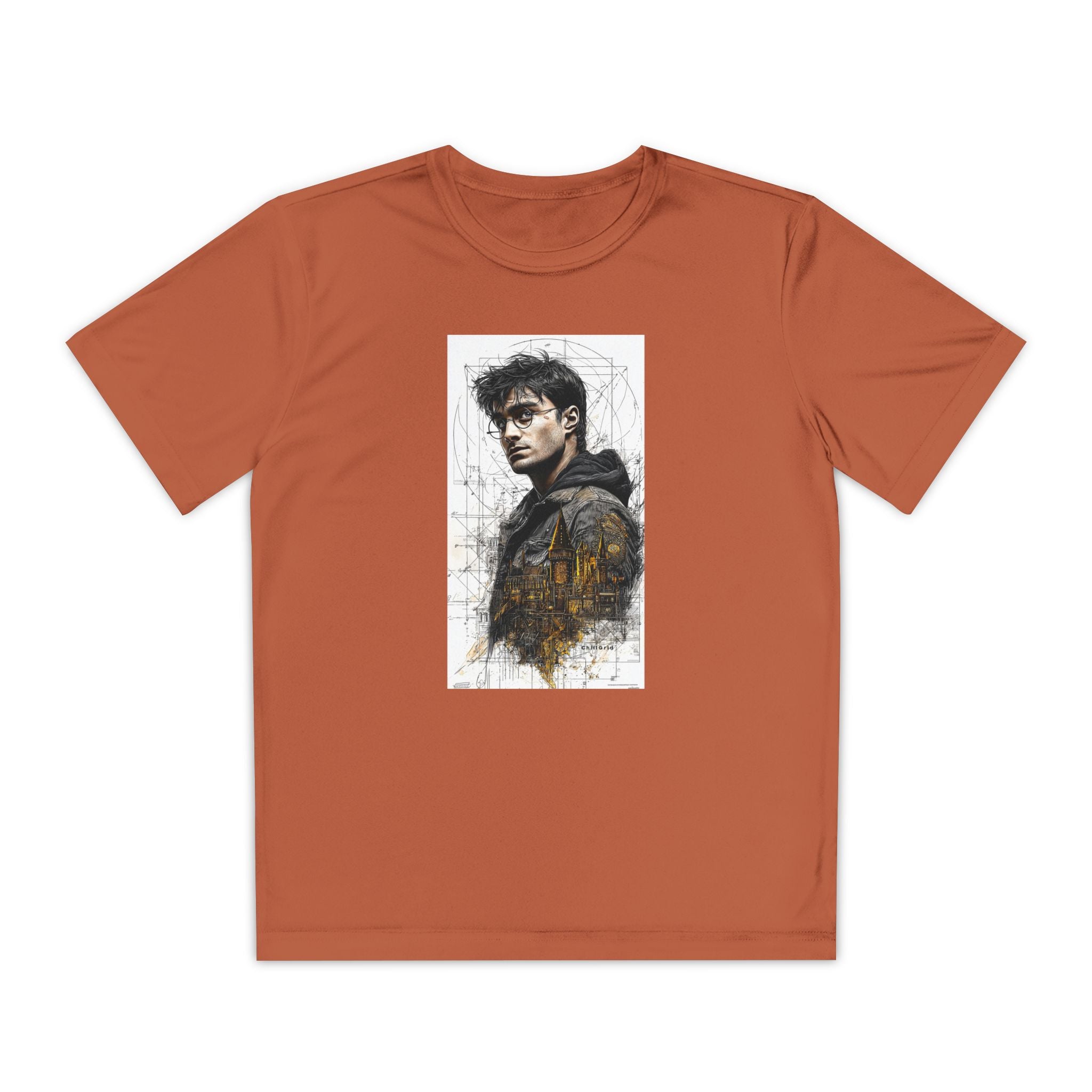 Youth Competitor Tee - Harry Potter, Wizard School Shirt, Magical Kids Top, Hogwarts Fan Gift, Sorcerer's Stone T-Shirt