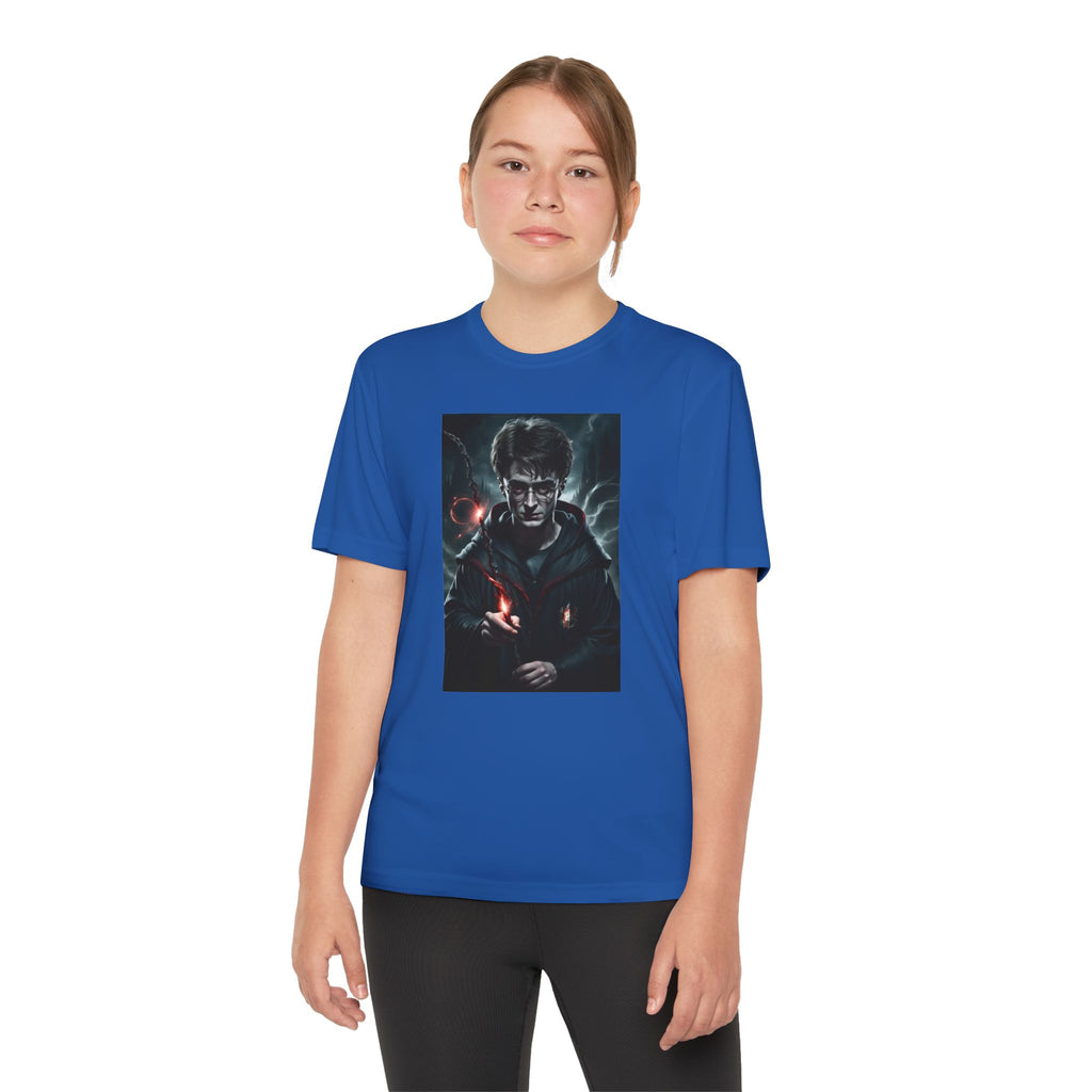 Youth Competitor Tee - Harry Potter, Wizard School Shirt, Magical Kids Top, Hogwarts Fan Gift, Sorcerer's Stone T-Shirt