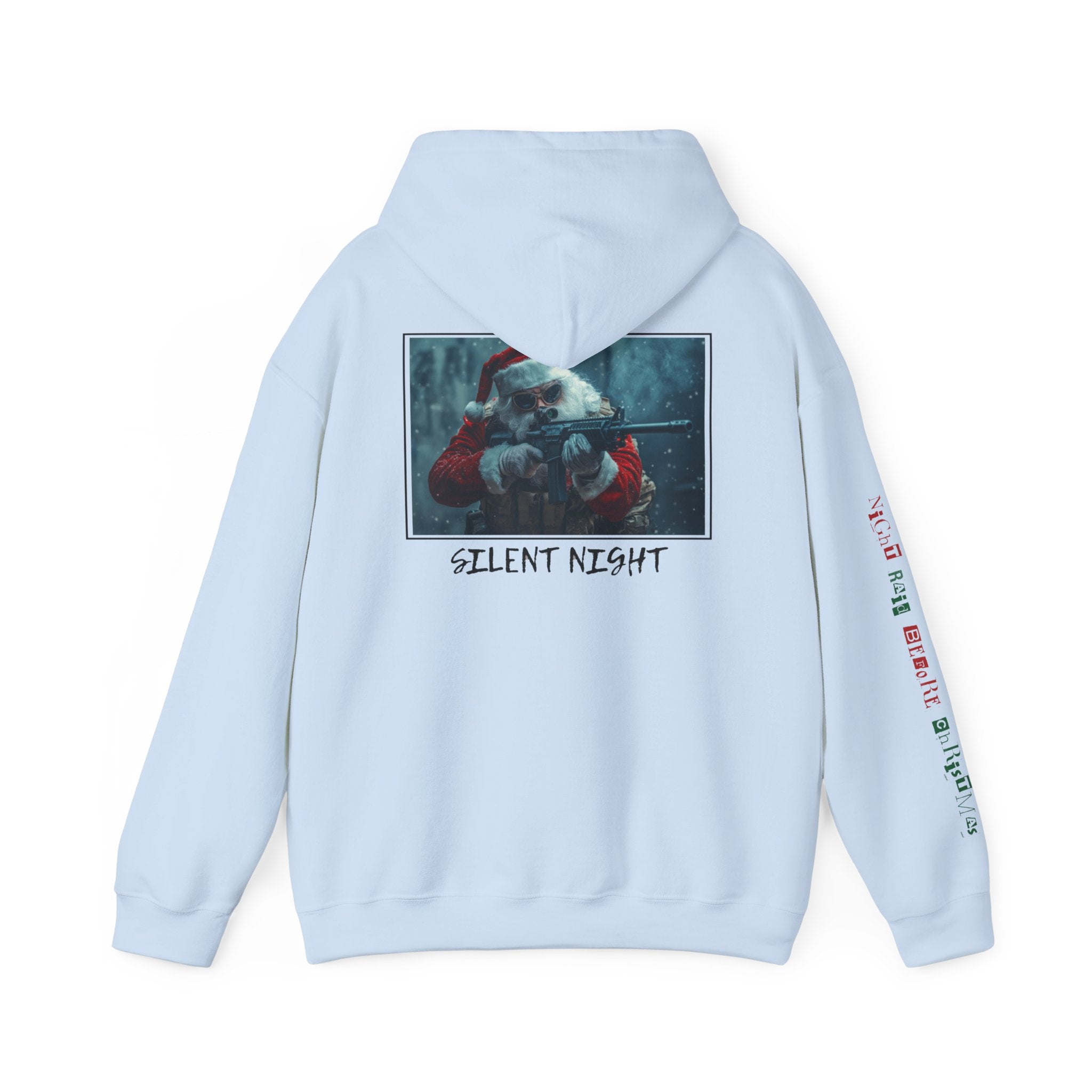 Night Raid Before Christmas Patriotic Hoodie Rebel Spirit Unisex Hoodie