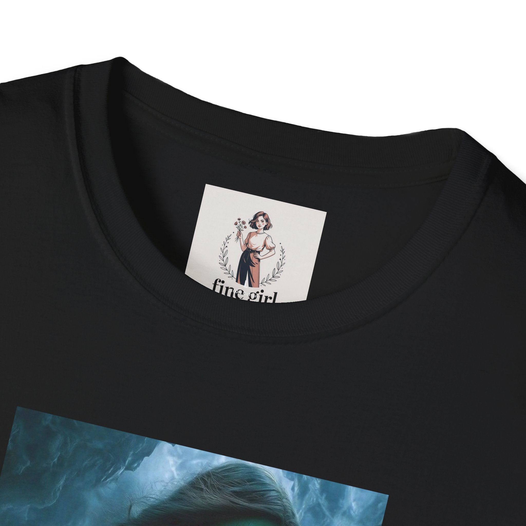 Gamora From Gardians Of The Galaxy Superhero Marvel Unisex Softstyle T-Shirt, Comic Book Tee, Geeky Clothing, Cosplay Costume Top