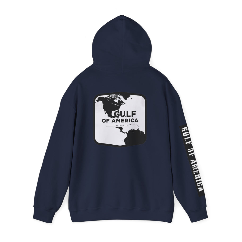 Gulf Of America Patriotic Hoodie, USA Patriotism Sweatshirt, American Flag Pullover, Independence Day Apparel, Fourth of July Gift