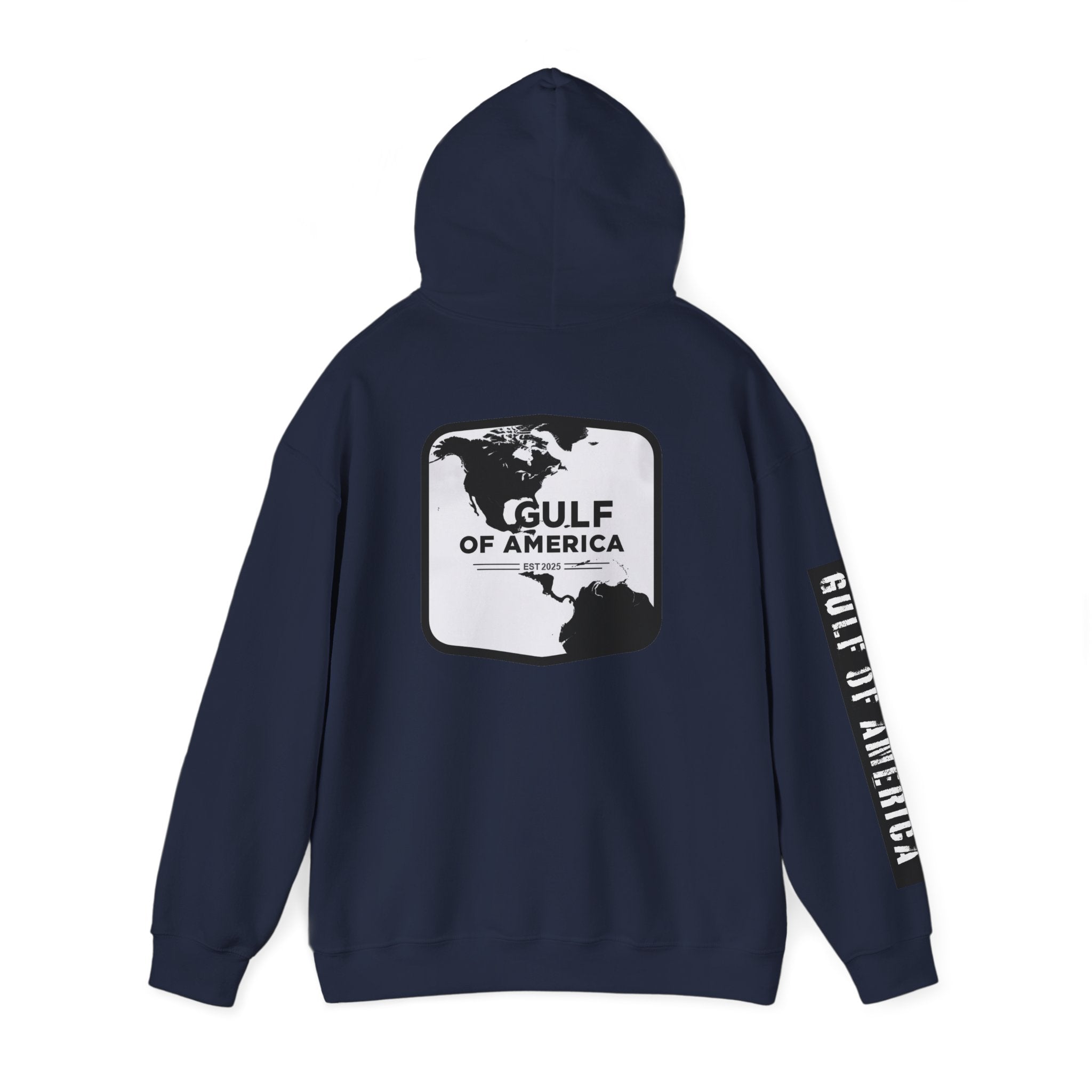 Gulf Of America Patriotic Hoodie, USA Patriotism Sweatshirt, American Flag Pullover, Independence Day Apparel, Fourth of July Gift