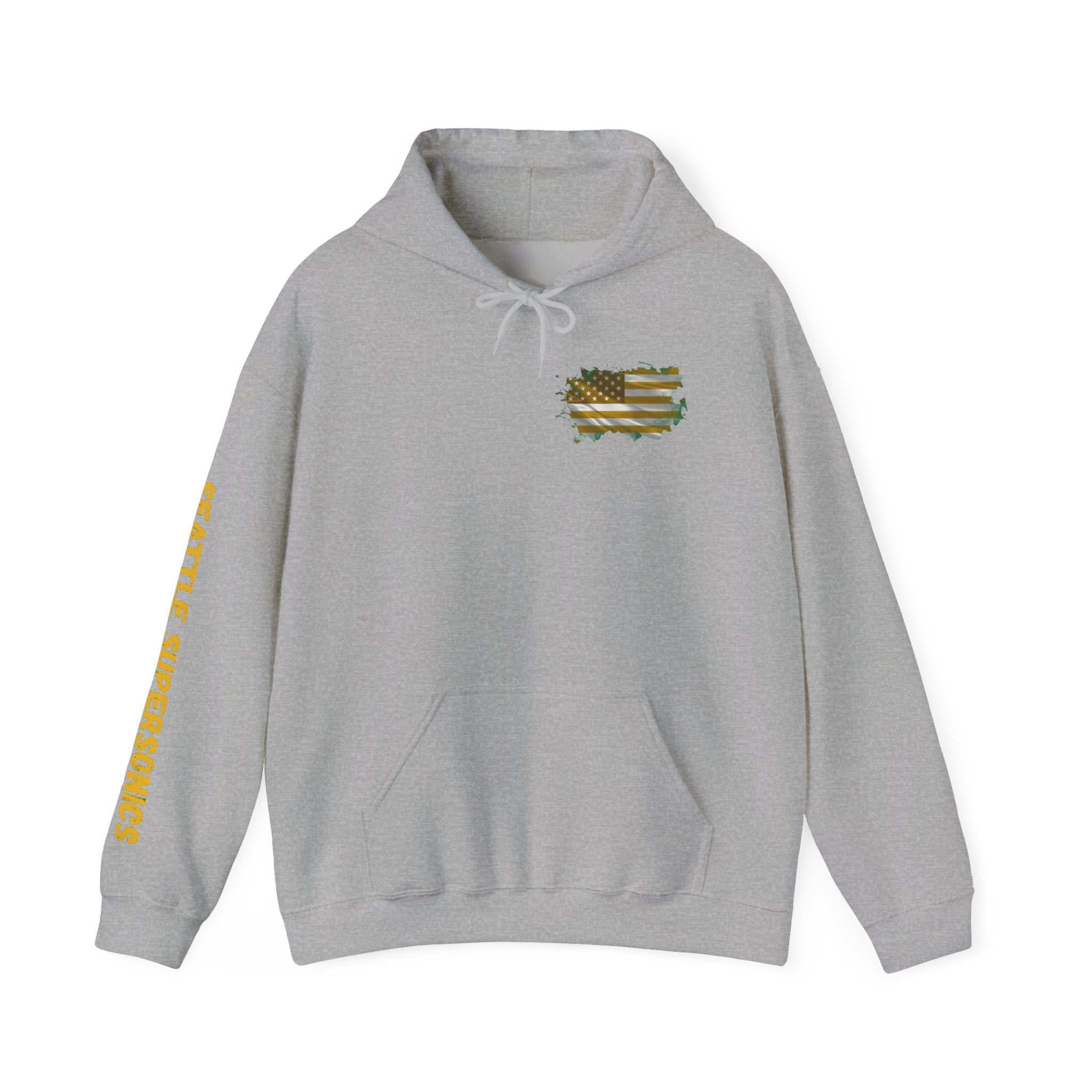 Seattle Supersonics Patriotic Hoodie
