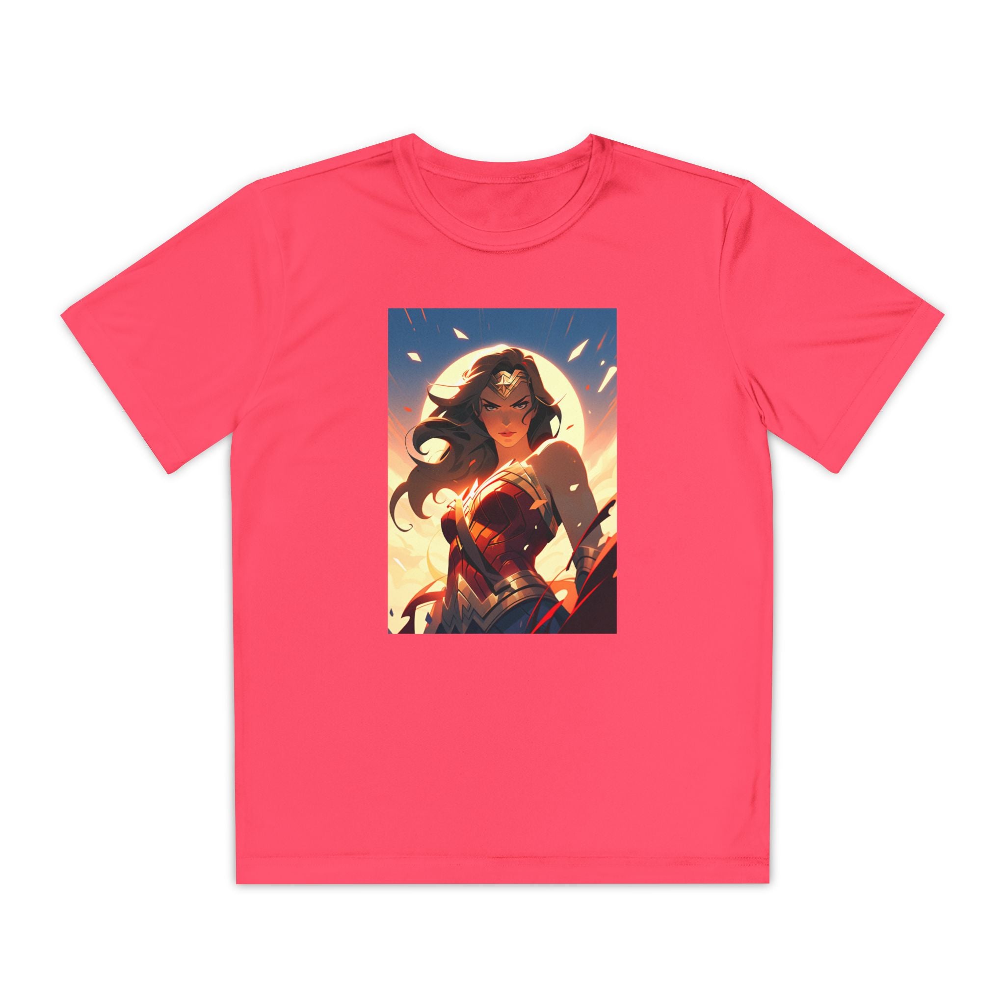 Wonder Woman Superhero Marvel t-shirt, Kids Graphic Tee, Boys Superhero Shirt, Children's Movie Character Top