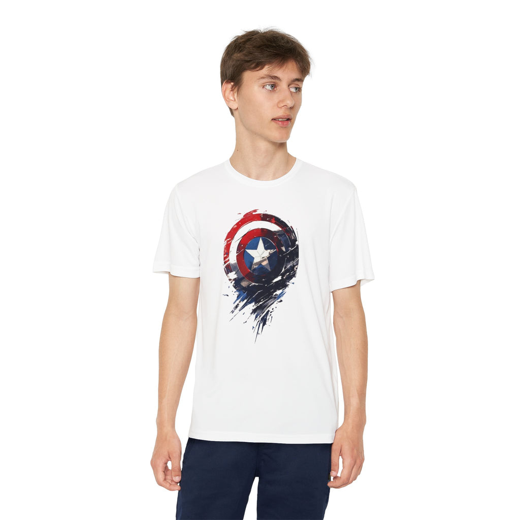 Advengers Youth T-Shirt Sports Graphic Tee, Cool Athletic Shirt for Kids