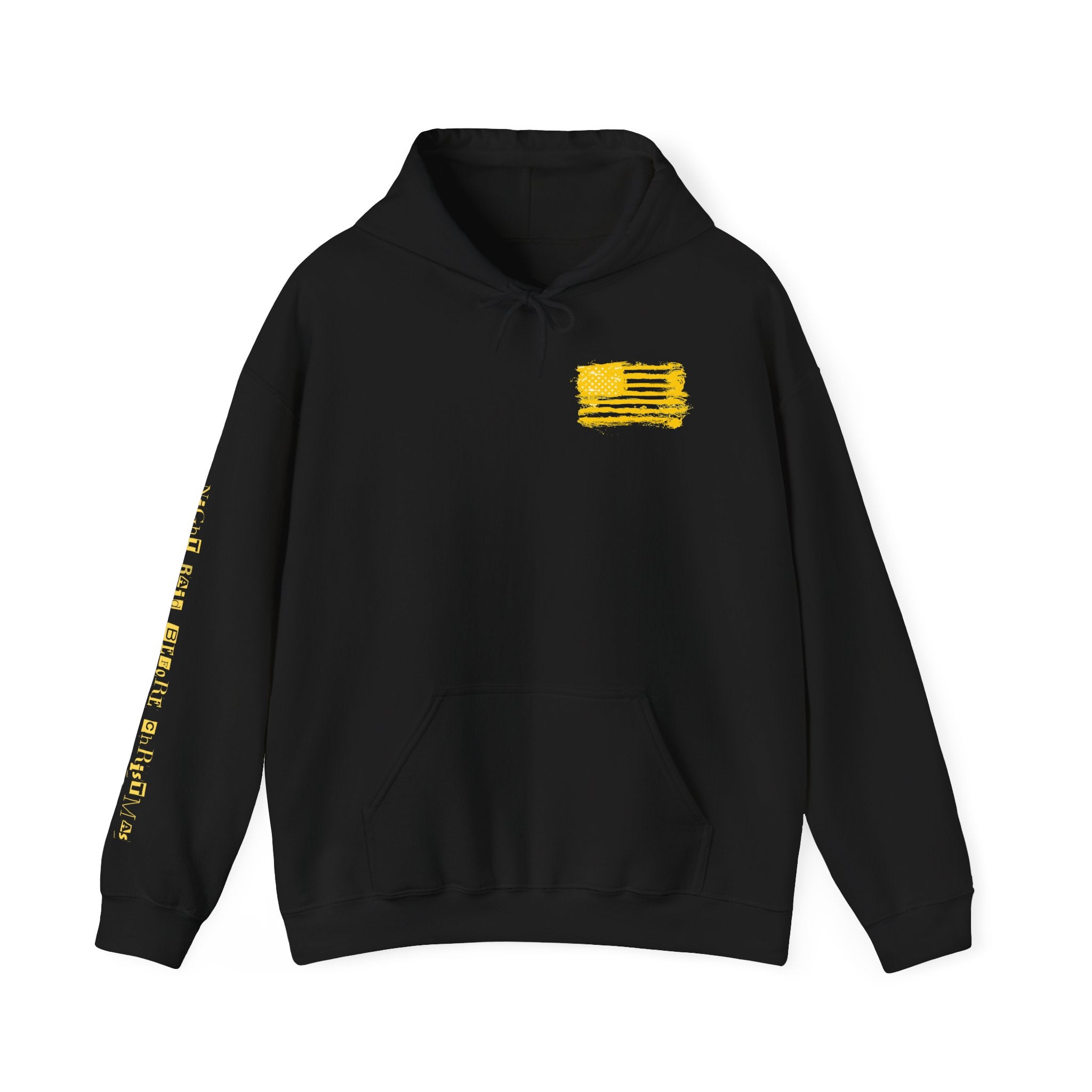 Night Raid Before Christmas Patriotic Hoodie Rebel Spirit Unisex Hoodie