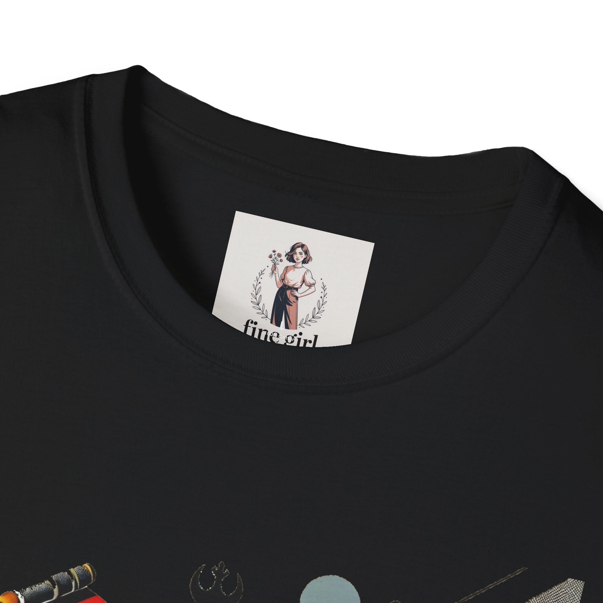 Star Wars Movie Themed T-Shirt Unisex Softstyle T-Shirt