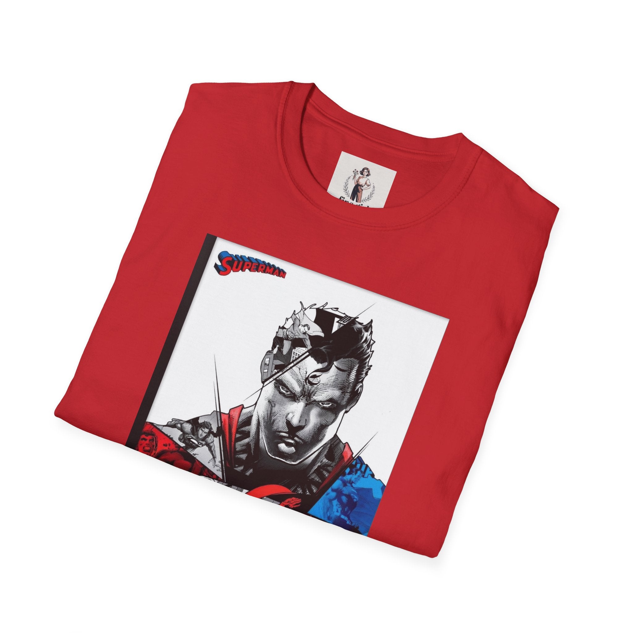 Superman Hero Unisex Softstyle T-Shirt