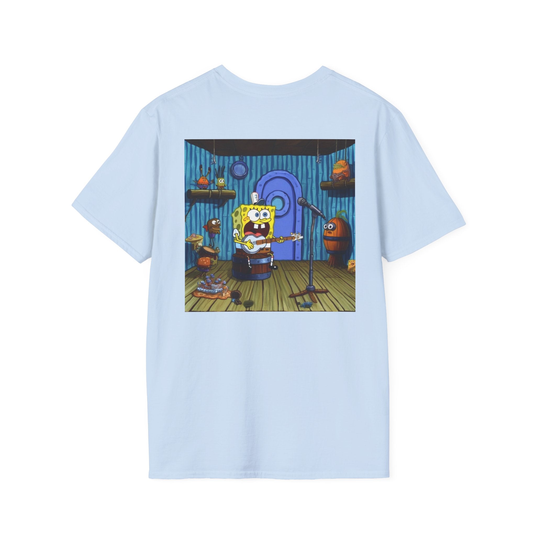 SpongeBob SquarePants Kids T-Shirt, Mr Krabs Squidward Patrick Star Youth Tee, Nickelodeon Children's TV Shirt, Unisex Softstyle