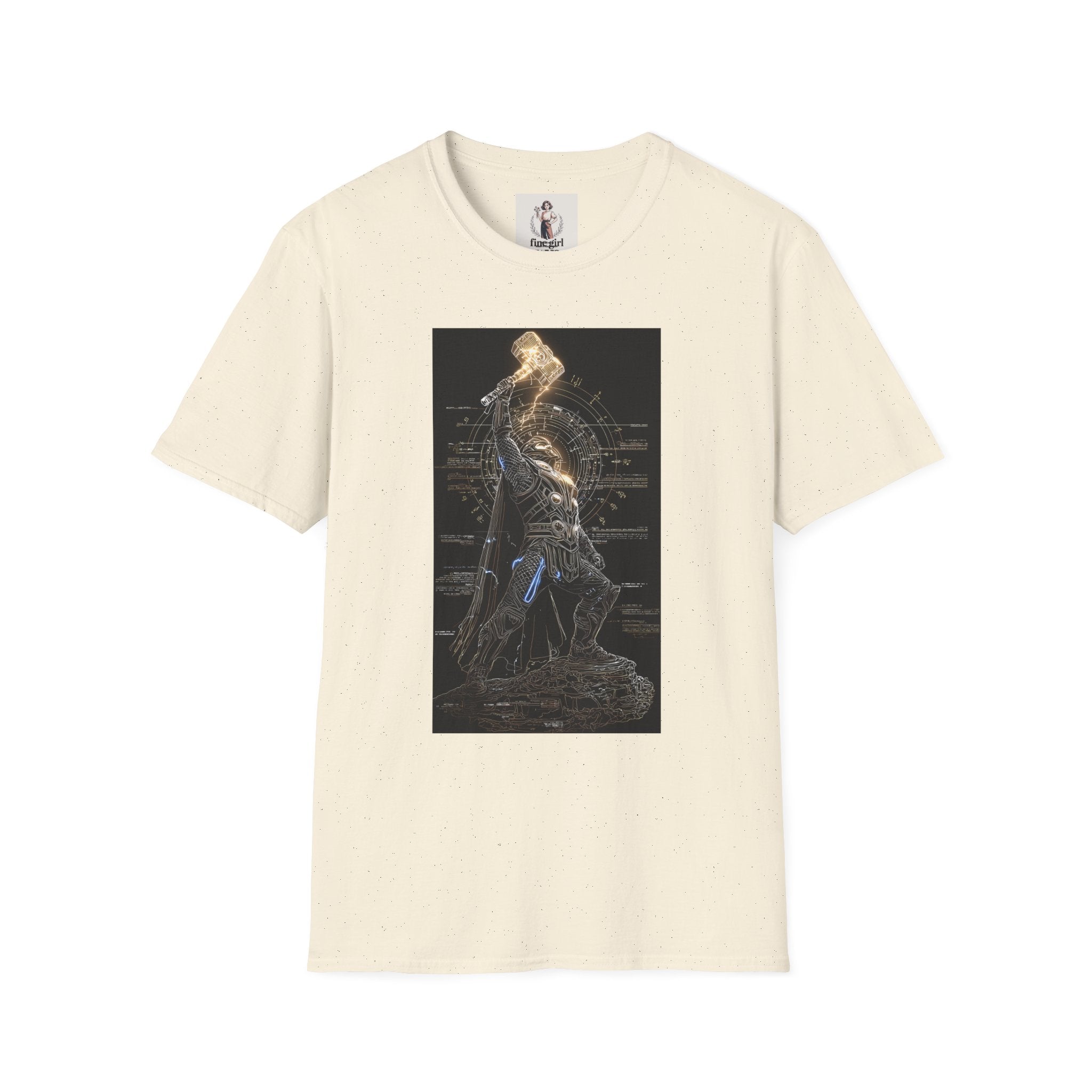 Thor Superhero Marvel Unisex Softstyle T-Shirt, Comic Book Tee, Geeky Clothing, Cosplay Costume Top