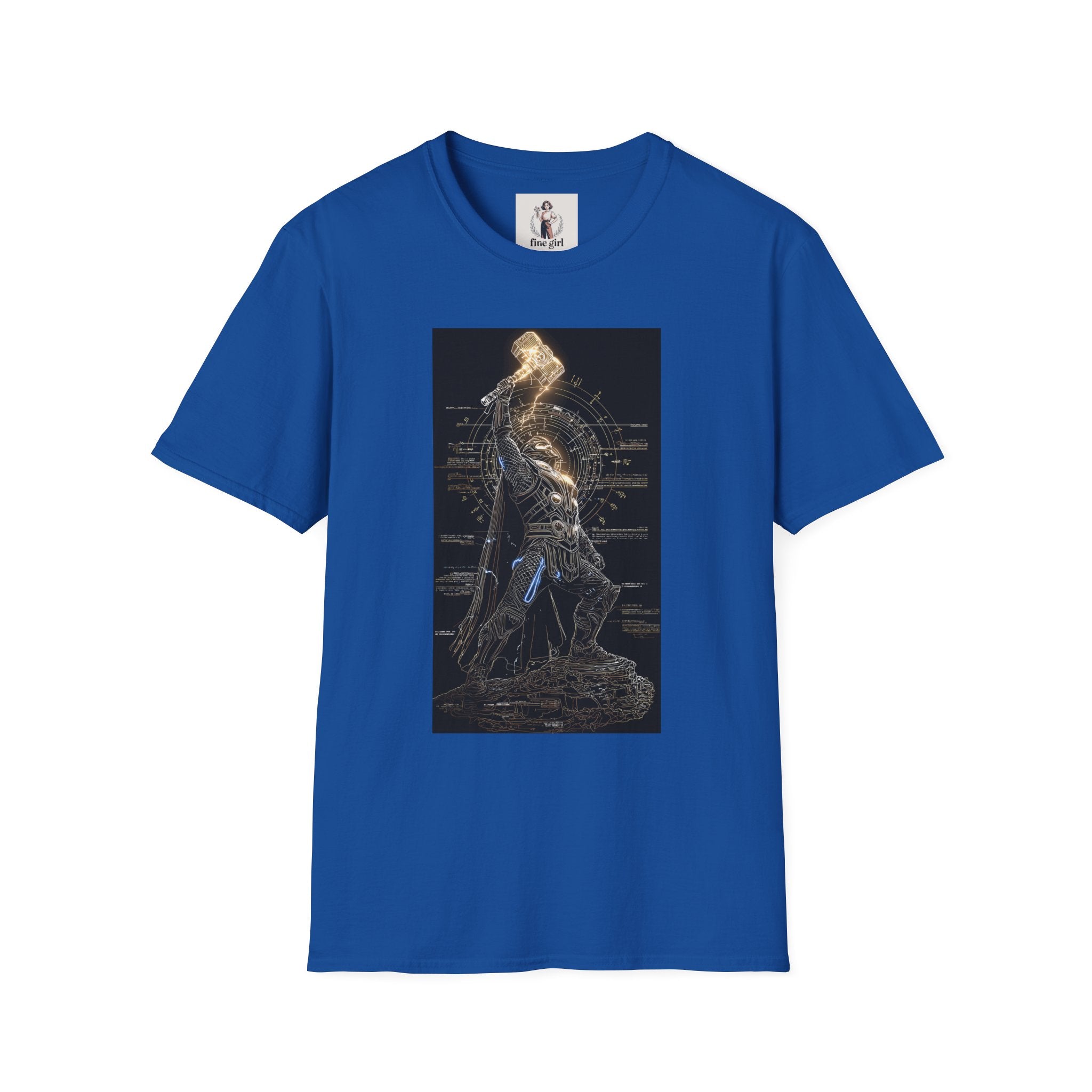 Thor Superhero Marvel Unisex Softstyle T-Shirt, Comic Book Tee, Geeky Clothing, Cosplay Costume Top