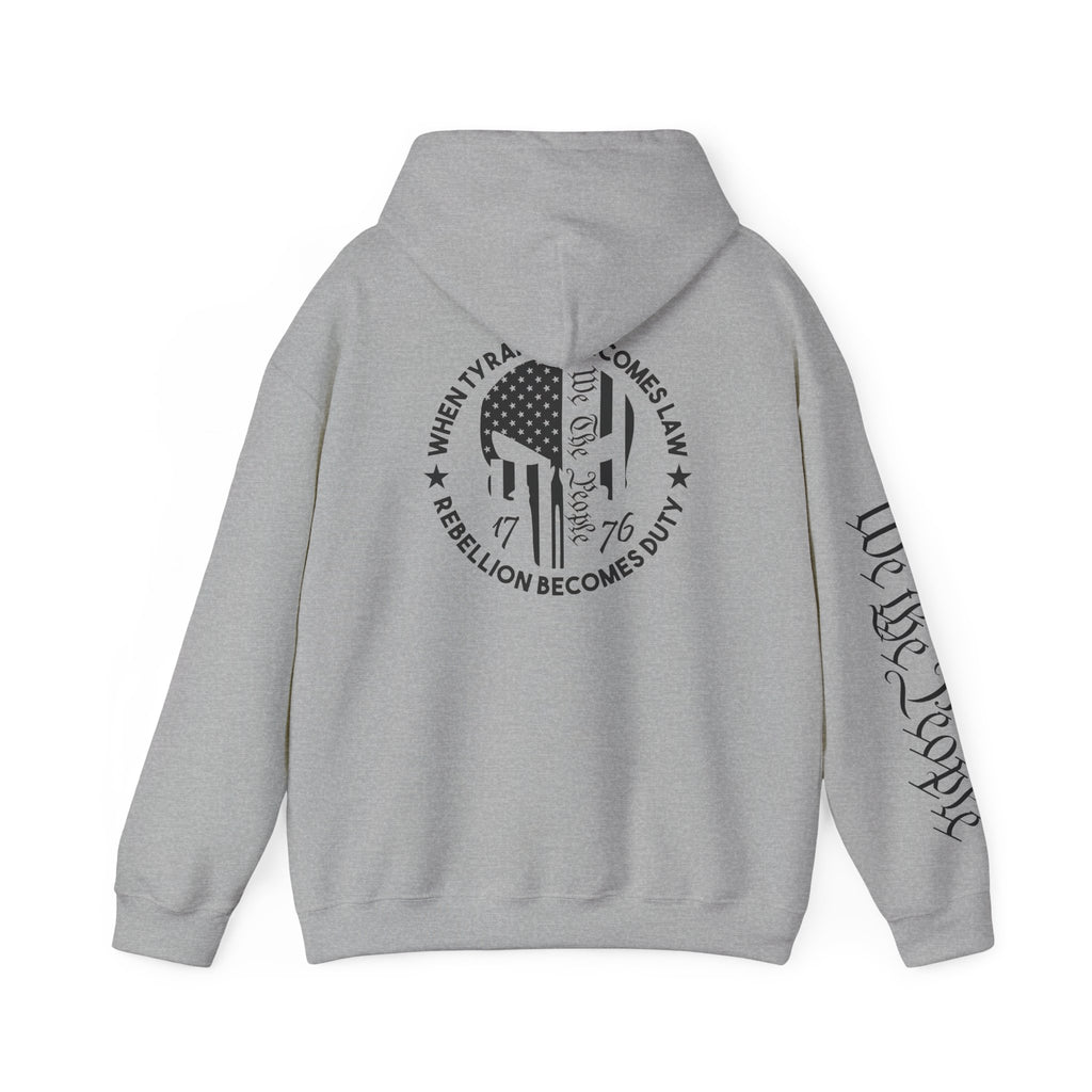 We The People Patriotic Hoodie Rebel Spirit Unisex Hoodie