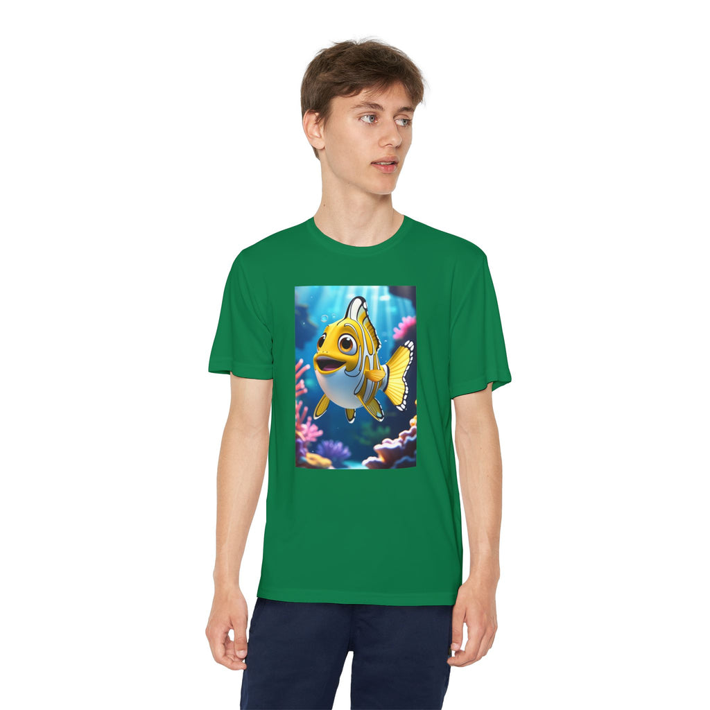 Nemo Fish Ocean Youth T-Shirt - Underwater Kids Tee, Finding Nemo Shirt, Beach Vacation Clothing, Ocean Lover Gift, Fish Theme Top