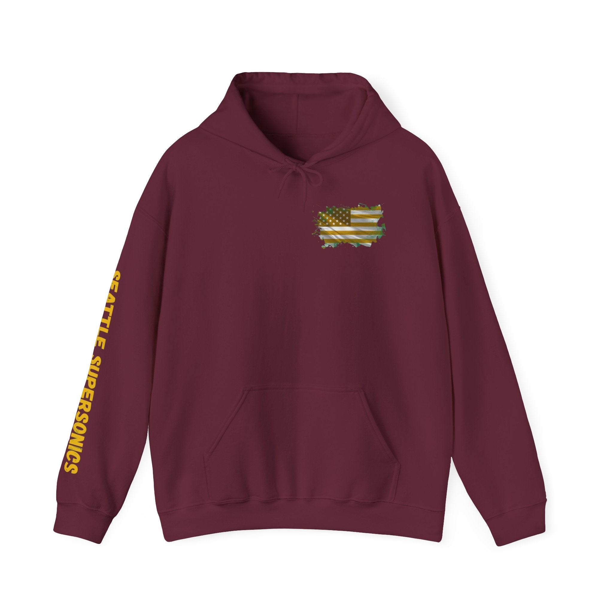 Seattle Supersonics Patriotic Hoodie