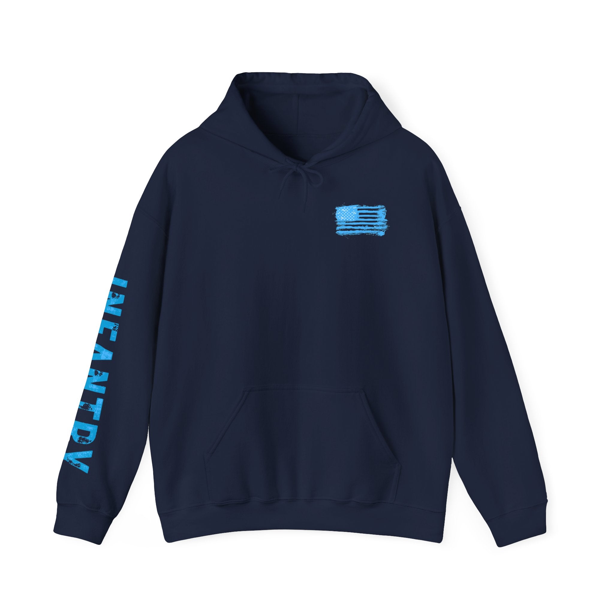 Hooded Sweatshirt - 11B (Infantry) Design