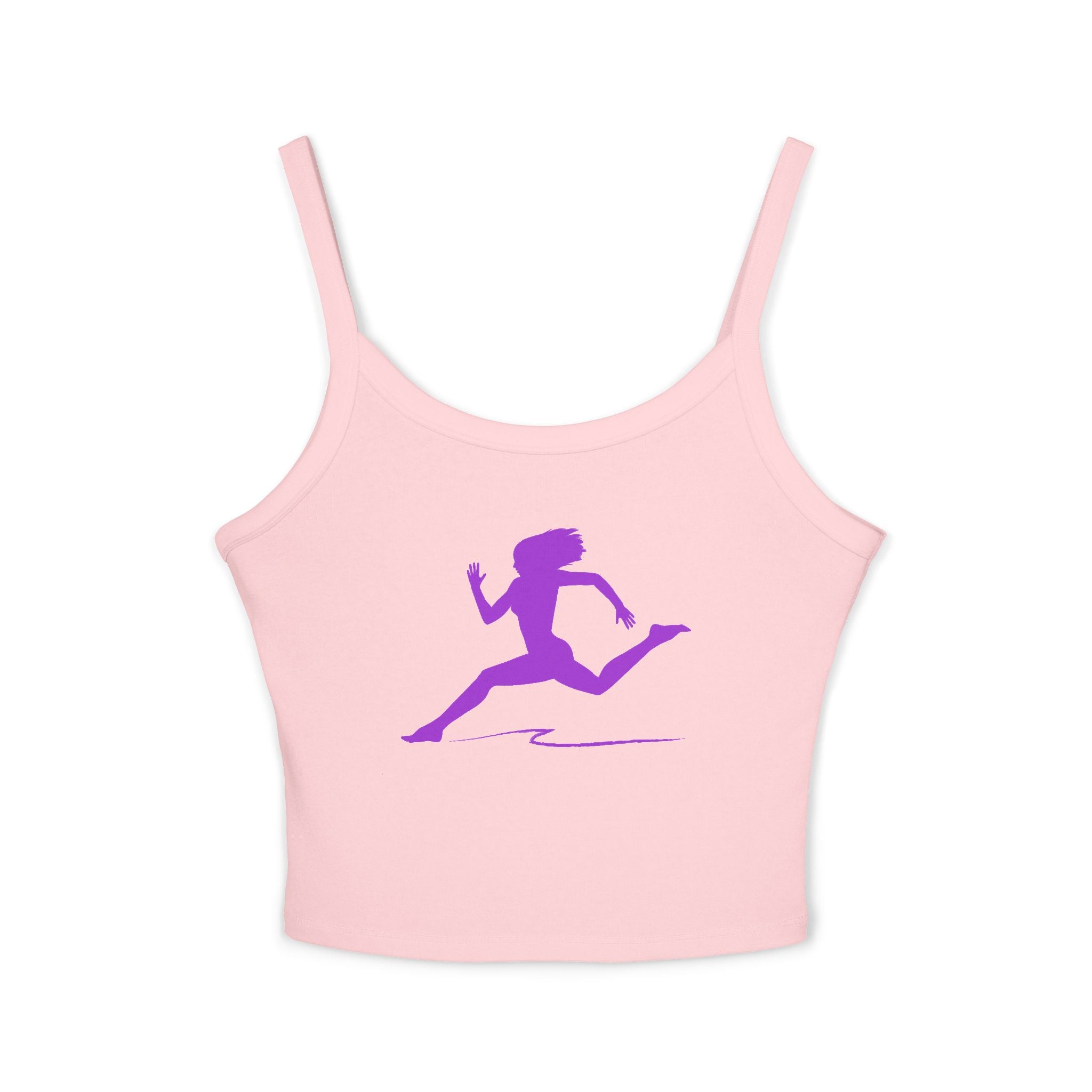 Running Woman Tank Top, Athletic Workout Top, Fitness Sleeveless Shirt, Jogging Muscle Tee, Exercise Gym Cami