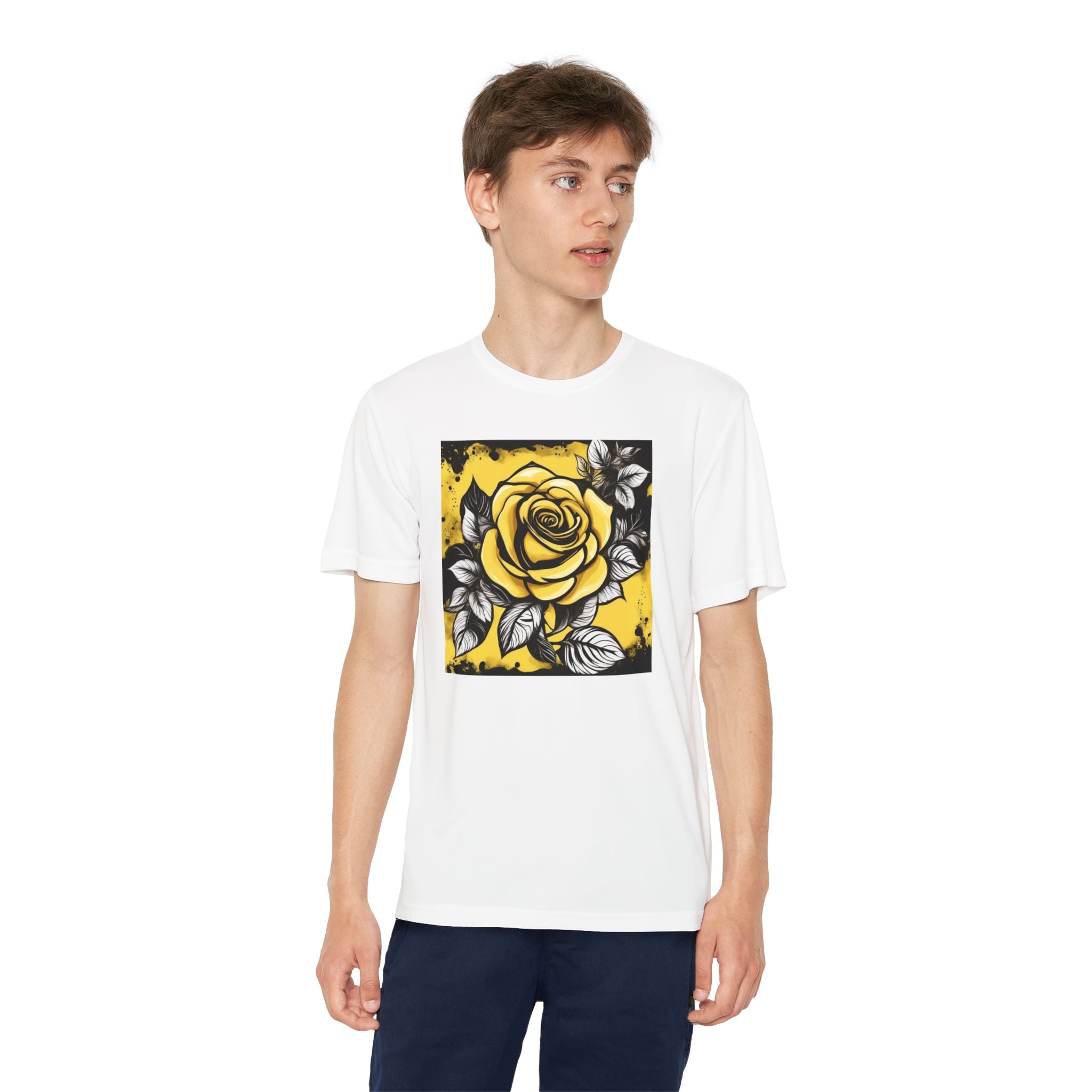 Flower Youth Tshirt, Girls Floral Tee, Kids Spring Shirt, Children's Botanical Top, Teen Blossom T-Shirt