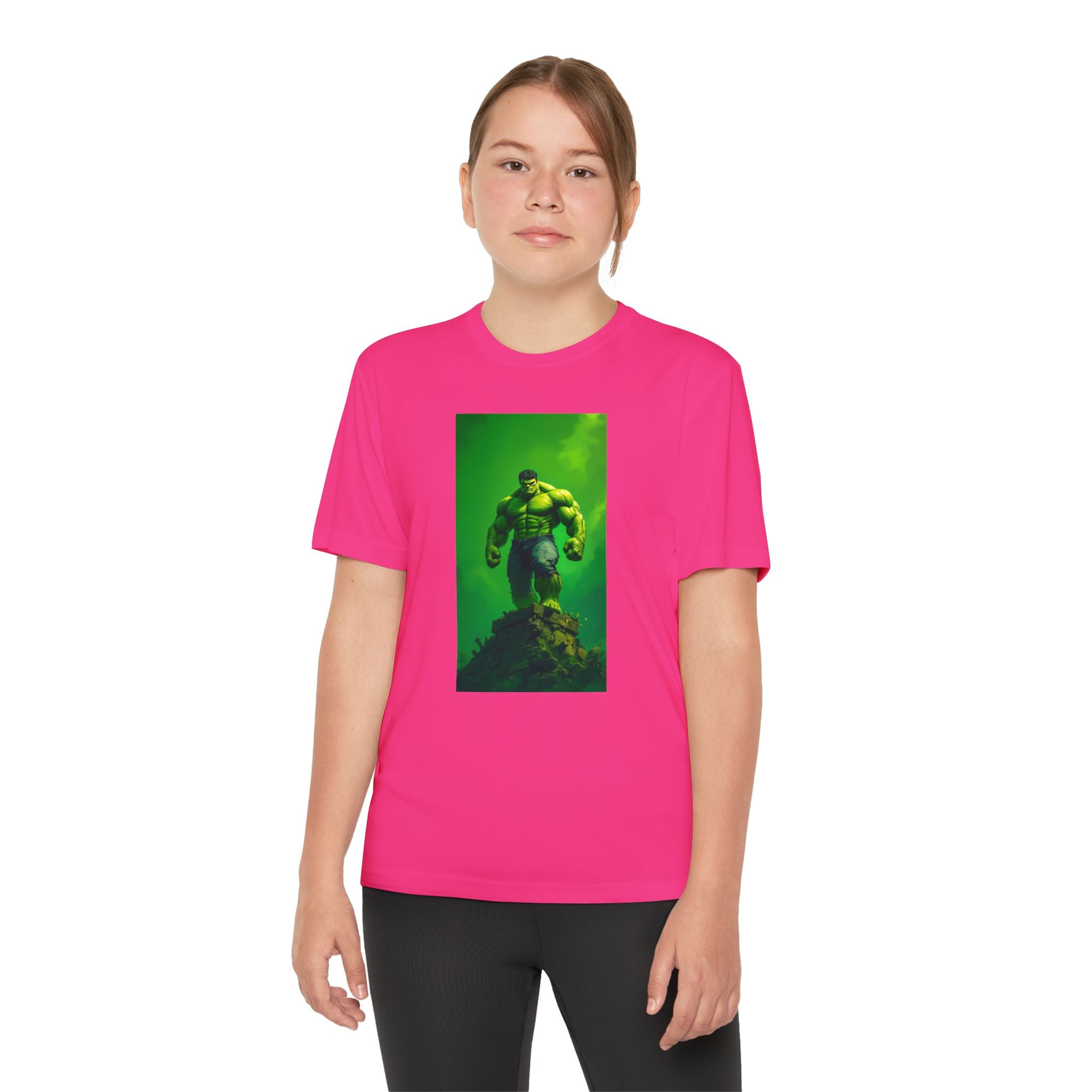 The Incredible Hulk Superhero Marvel Patriotic, Kids Graphic T-Shirt, Boys Hero Top, Girls Comic Book Clothing, Birthday