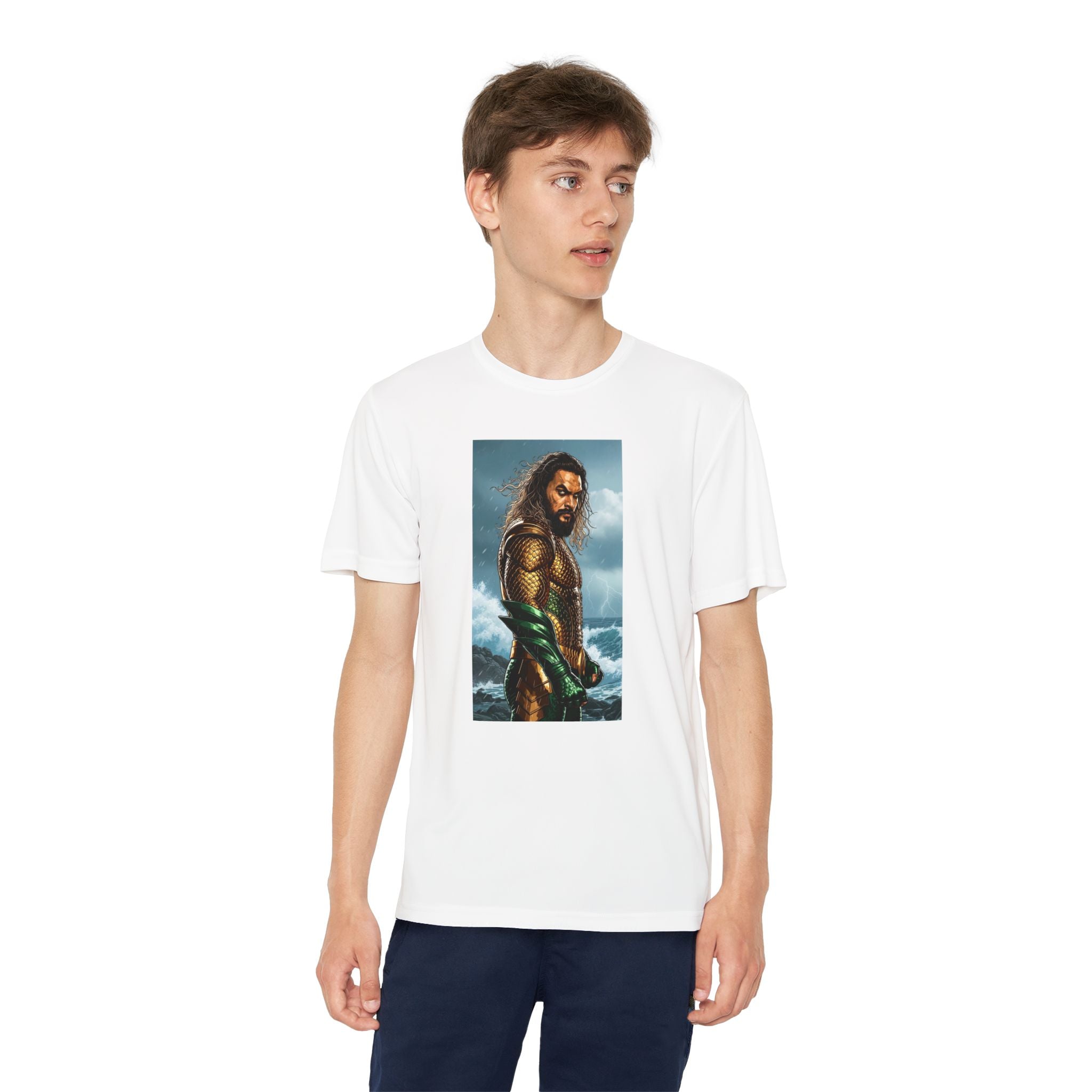 Aquaman Superhero Youth Tee, Kids Superhero Shirt, Child Aquaman T-shirt, Comic Book Tee, Superhero Fan Gift