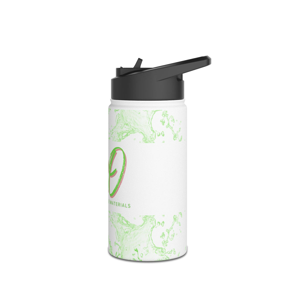 H2O Stainless Steel Water Bottle, Eco-Friendly Hydration for Travel, Sports, Yoga, Gifts, Outdoor Adventures