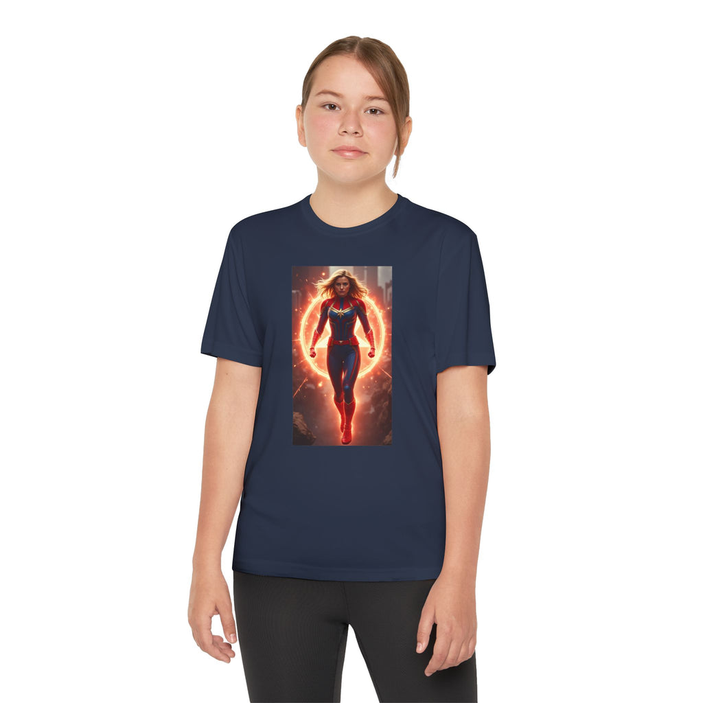 Advengers Youth T-Shirt Sports Graphic Tee, Cool Athletic Shirt for Kids, Perfect for Sports Events, Team Spirit