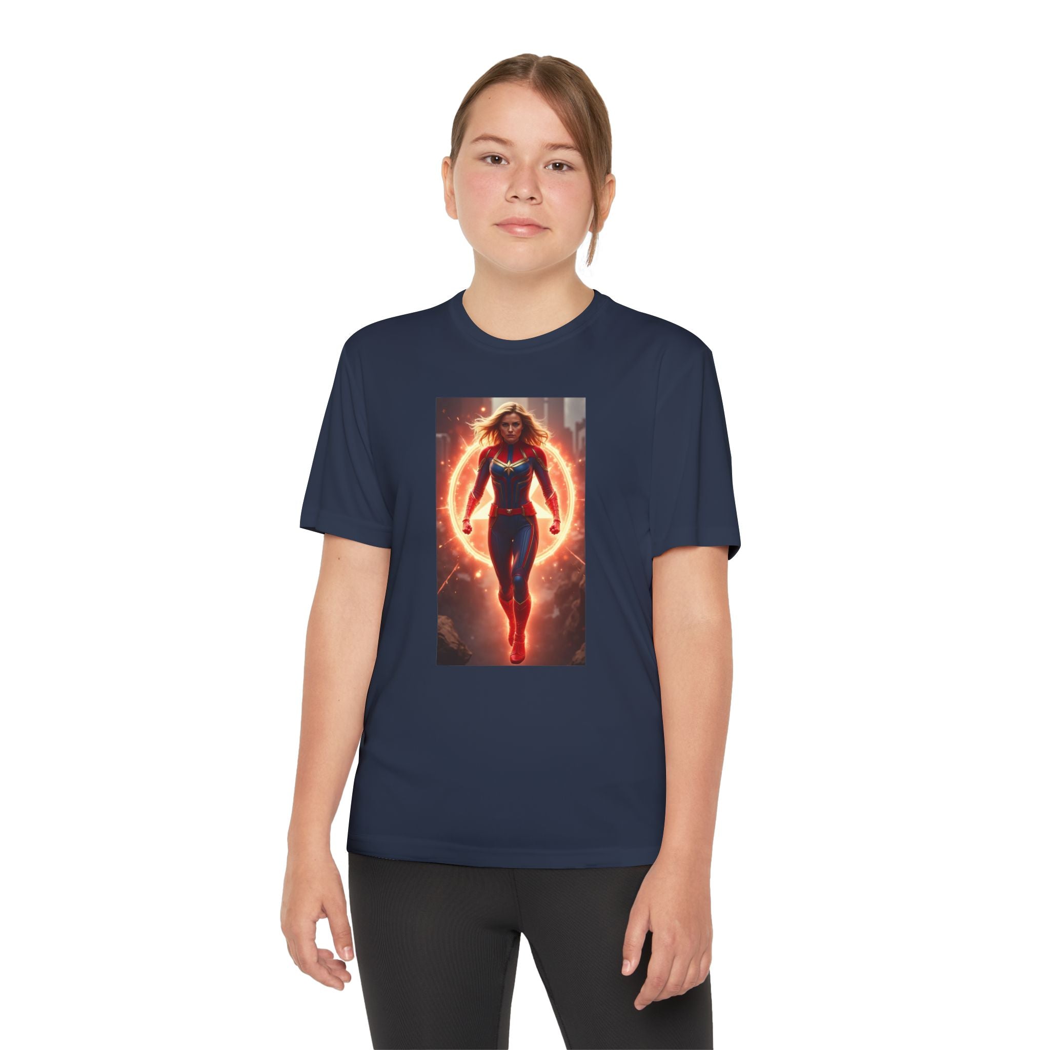 Advengers Youth T-Shirt Sports Graphic Tee, Cool Athletic Shirt for Kids, Perfect for Sports Events, Team Spirit