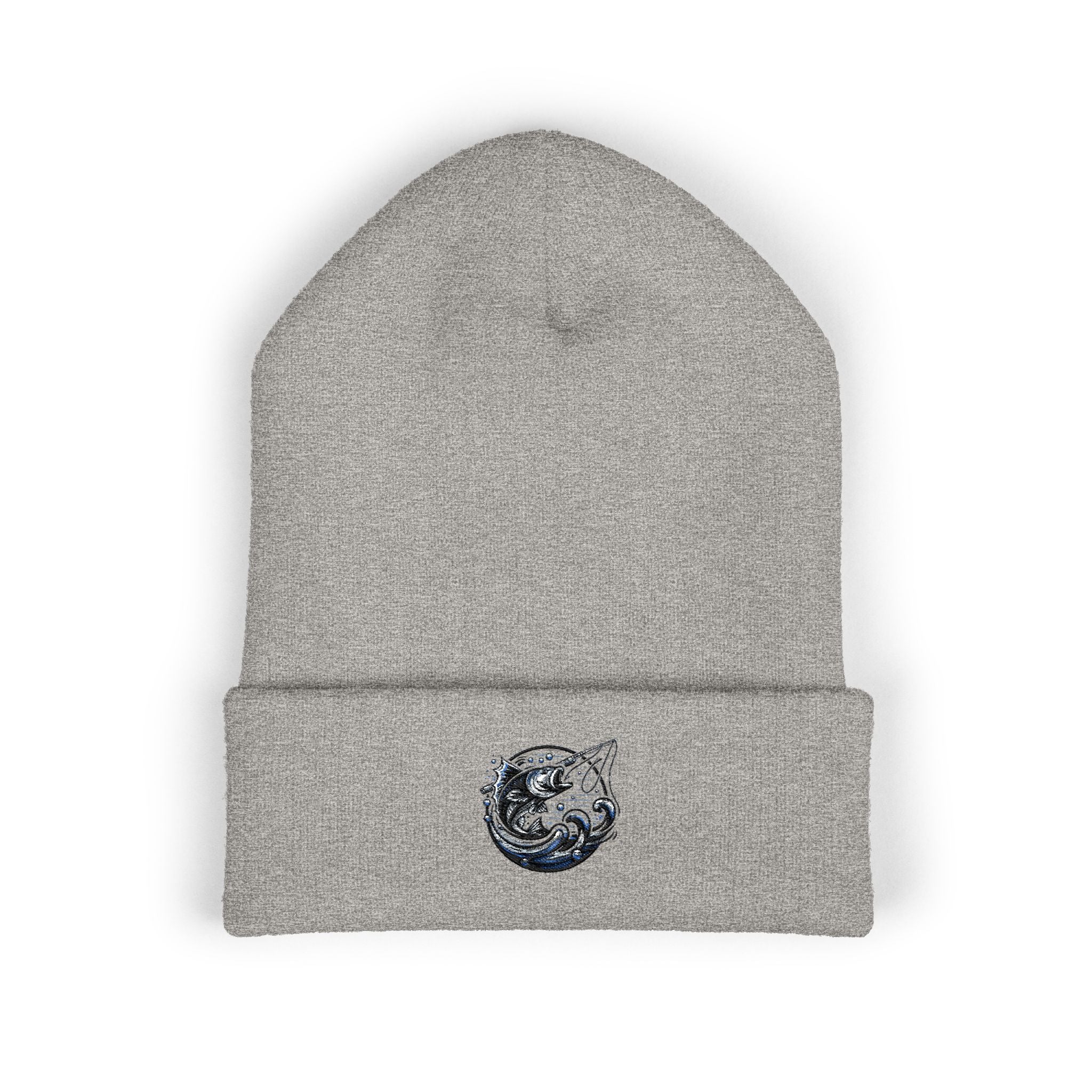 Fishing Classic Cuffed Beanie (Embroidery)