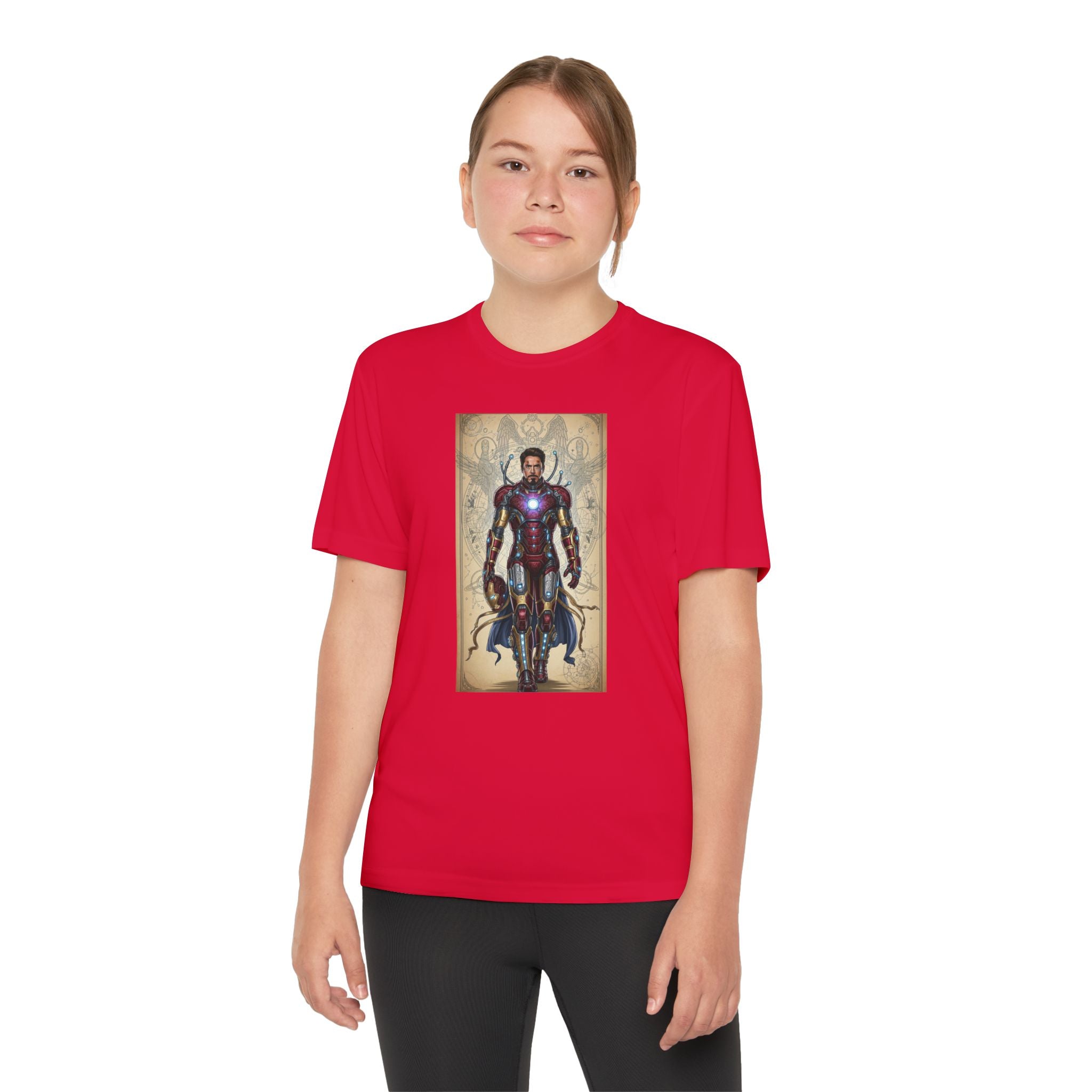 Advengers Youth T-Shirt Sports Graphic Tee, Cool Athletic Shirt for Kids, Perfect for Sports Events, Team Spirit