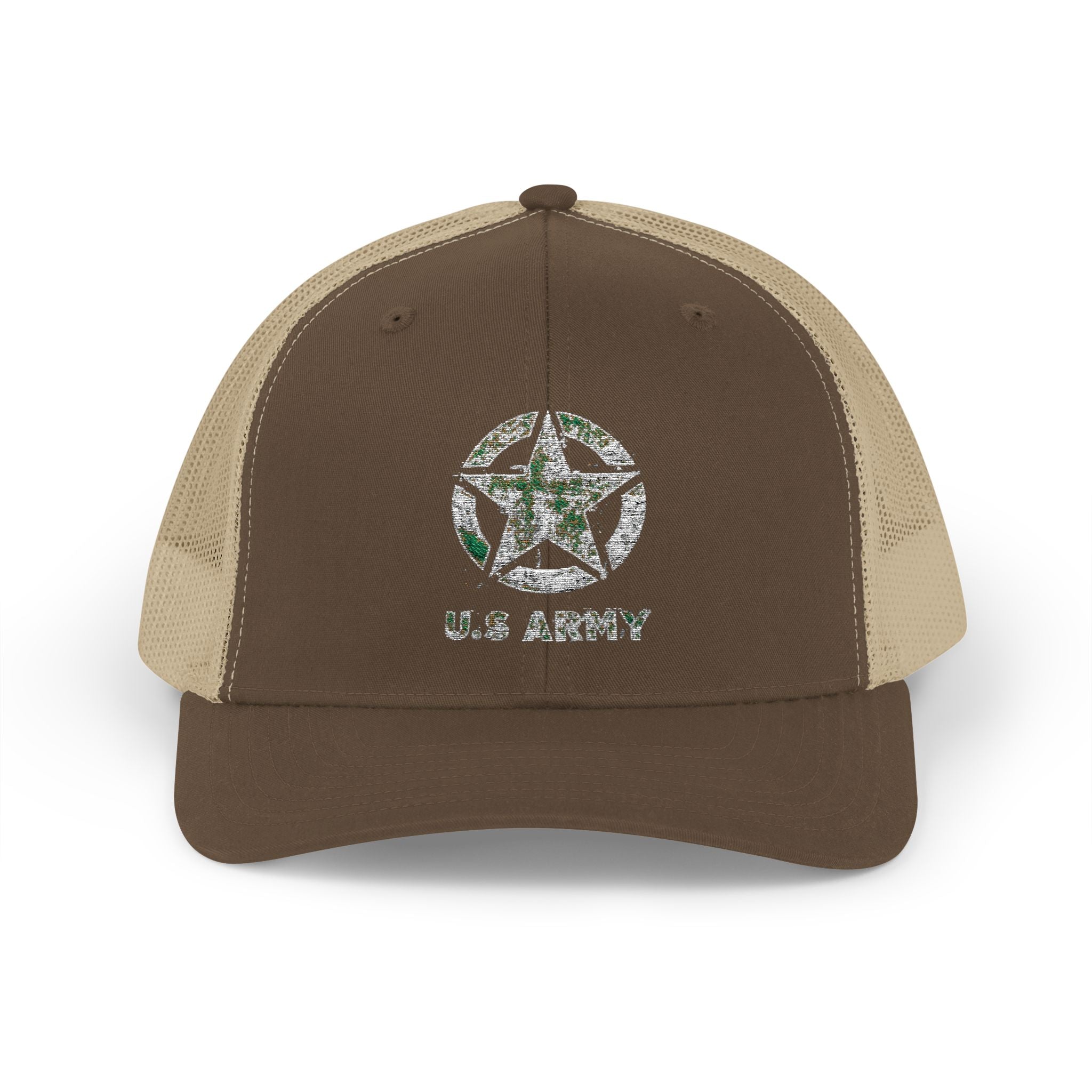 US Army Patriotic Snapback Trucker Cap with Thin Red Line Design, Ideal for First Responders, Supportive Gifts, Memorials, Everyday Wear