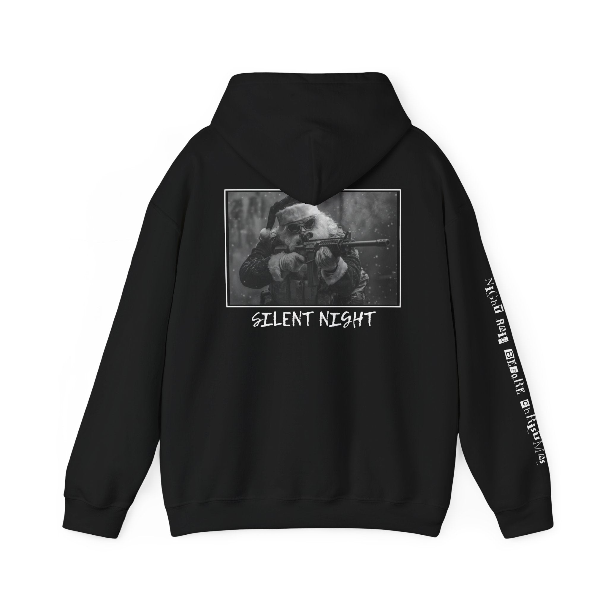Night Raid Before Christmas Patriotic Hoodie Rebel Spirit Unisex Hoodie