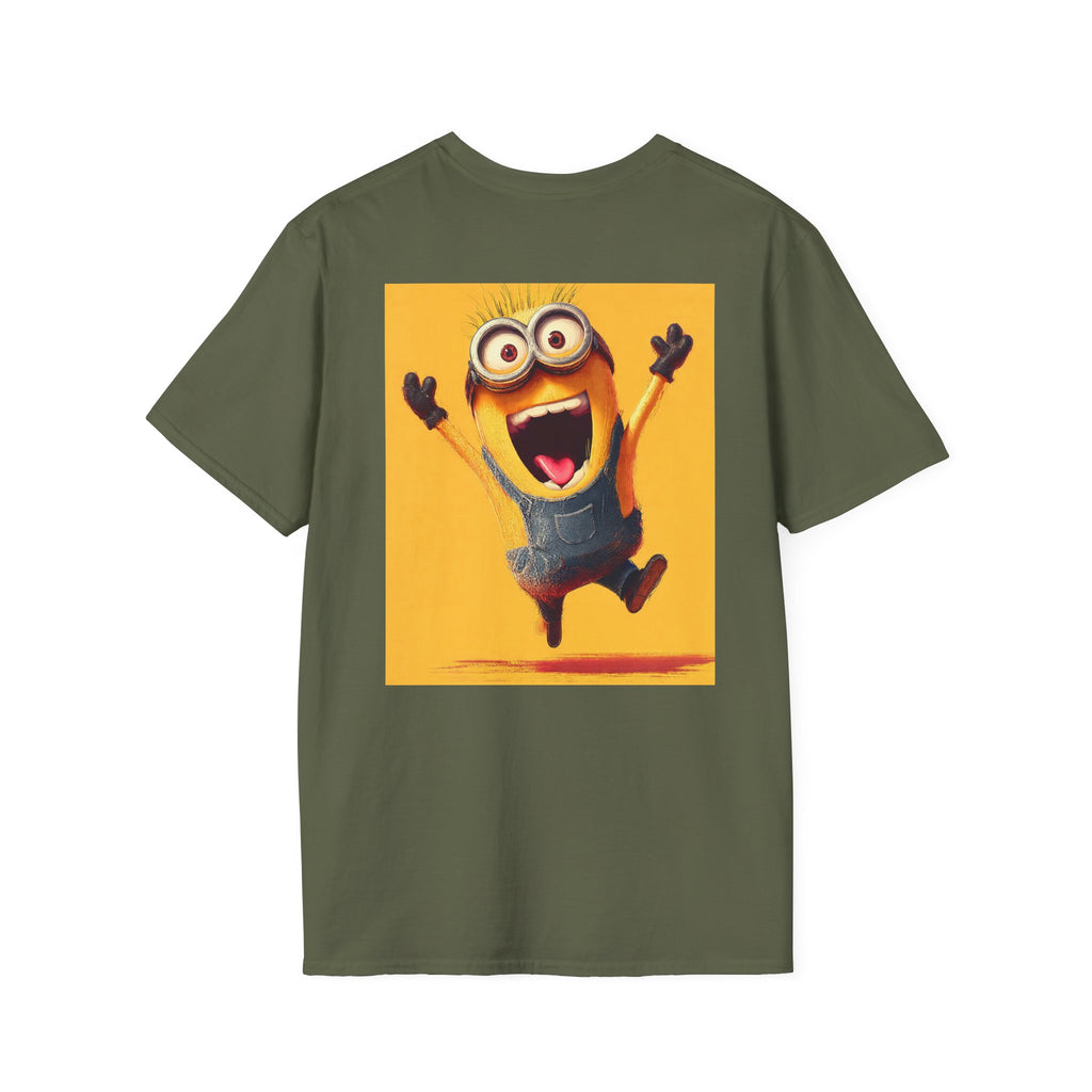 Minions Despicable Me Youth T-Shirt Gru Movie Fan Tee, Unisex Softstyle Shirt, Kids Birthday Gift, Cartoon Character Top, Funny Graphic Tee