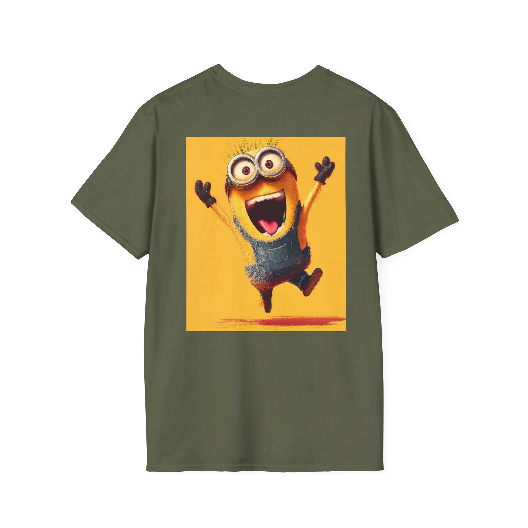 Minions Despicable Me Youth T-Shirt Gru Movie Fan Tee, Unisex Softstyle Shirt, Kids Birthday Gift, Cartoon Character Top, Funny Graphic Tee